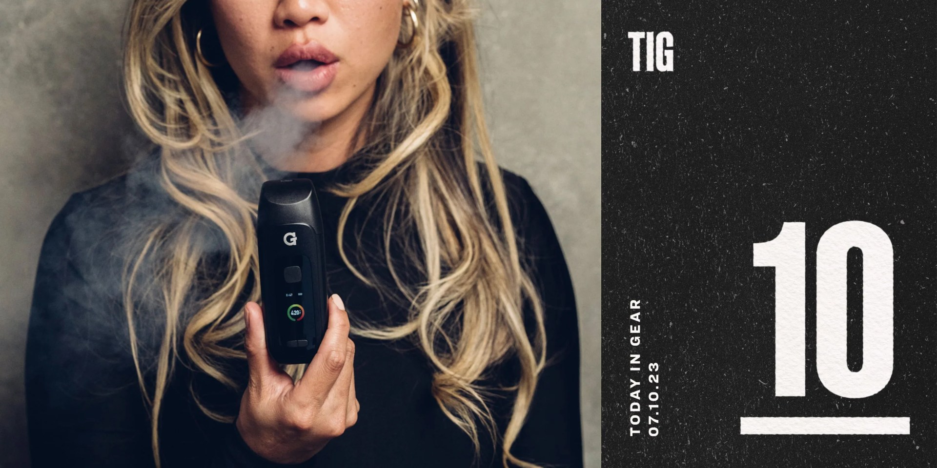 today in gear july 10 2023 women using g pen dash vaporizer