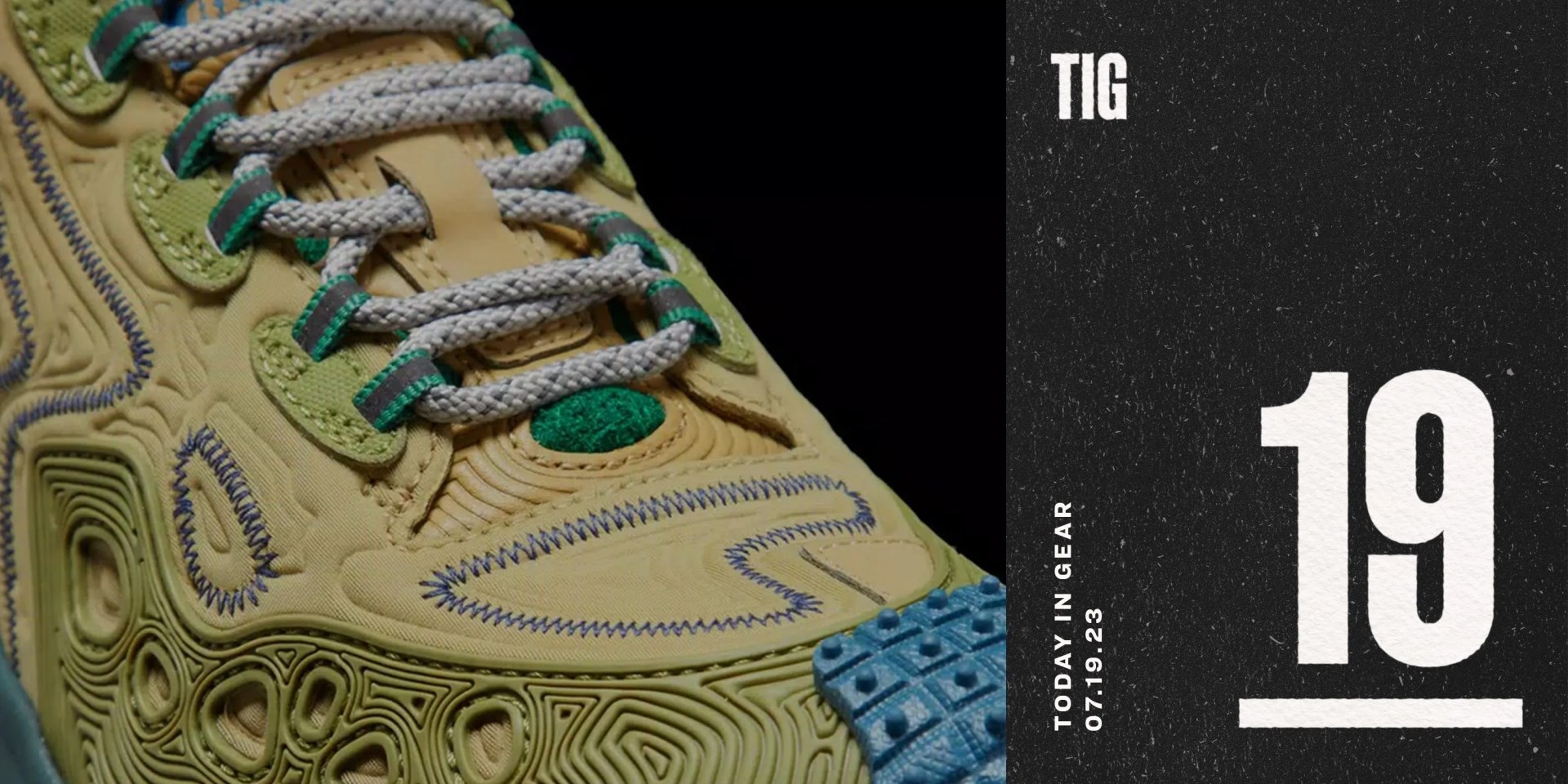 today in gear july 19 2023 moncler x salehe bembury trailgrip grain sneaker