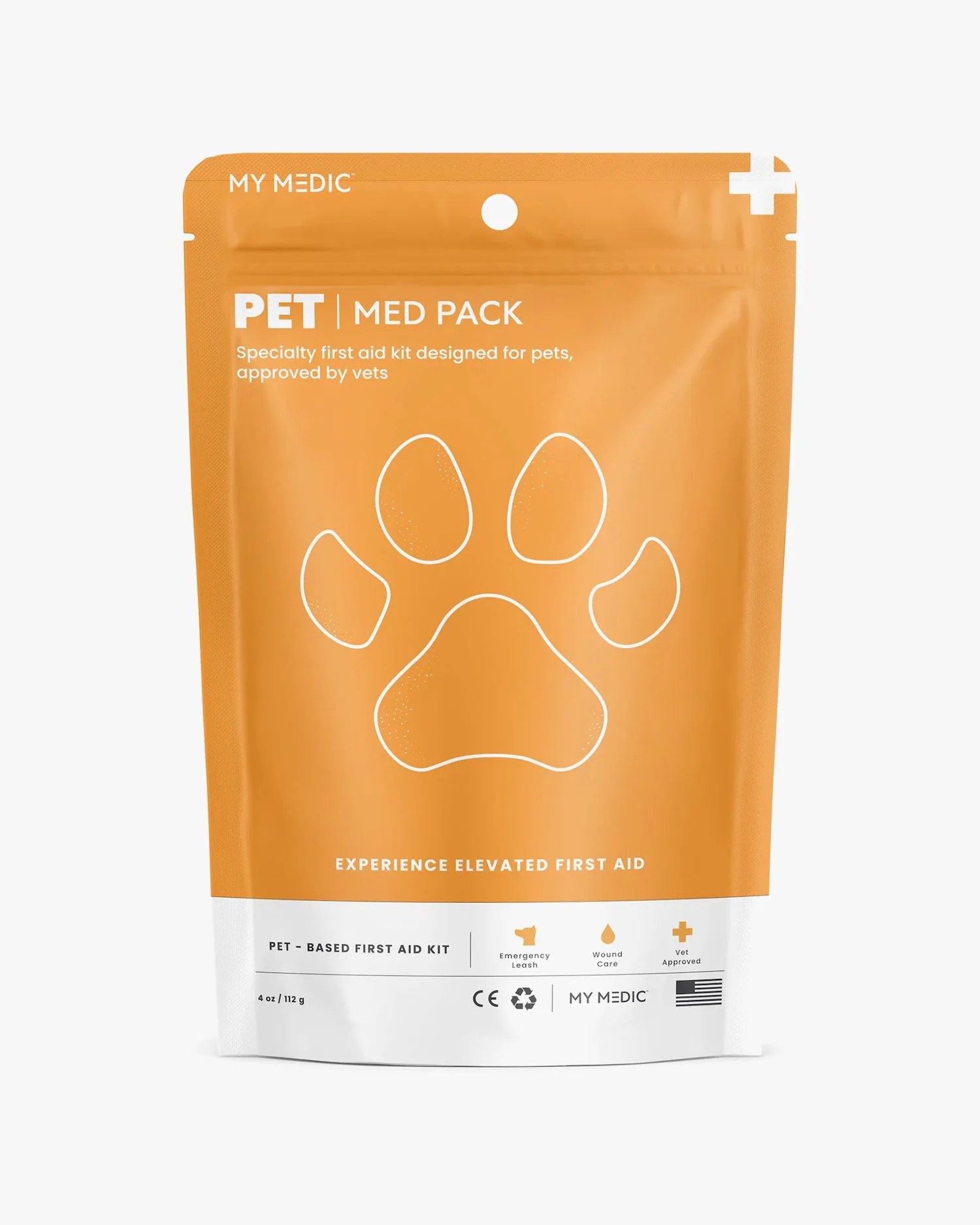 mymedic pet medic pack in orange