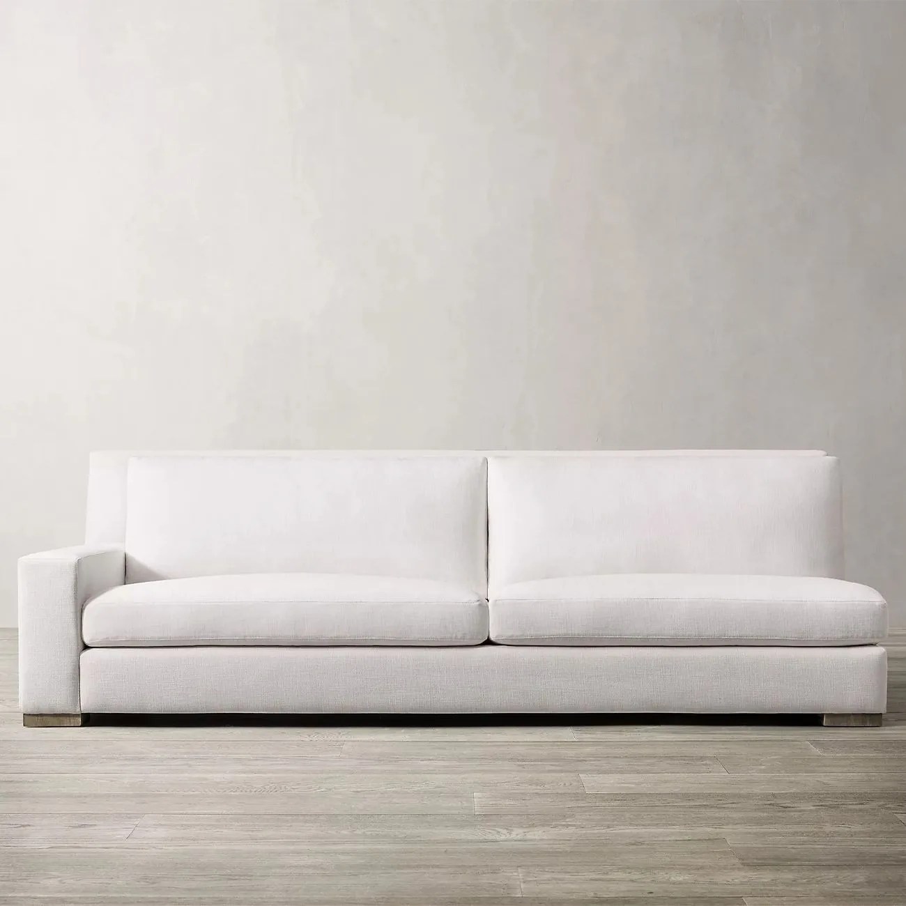rh parisian track arm leftarm sofa