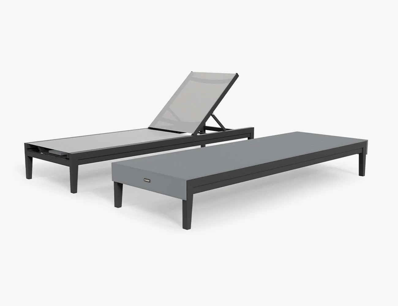 Outer Aluminum Outdoor Chaise Lounge with OuterShell