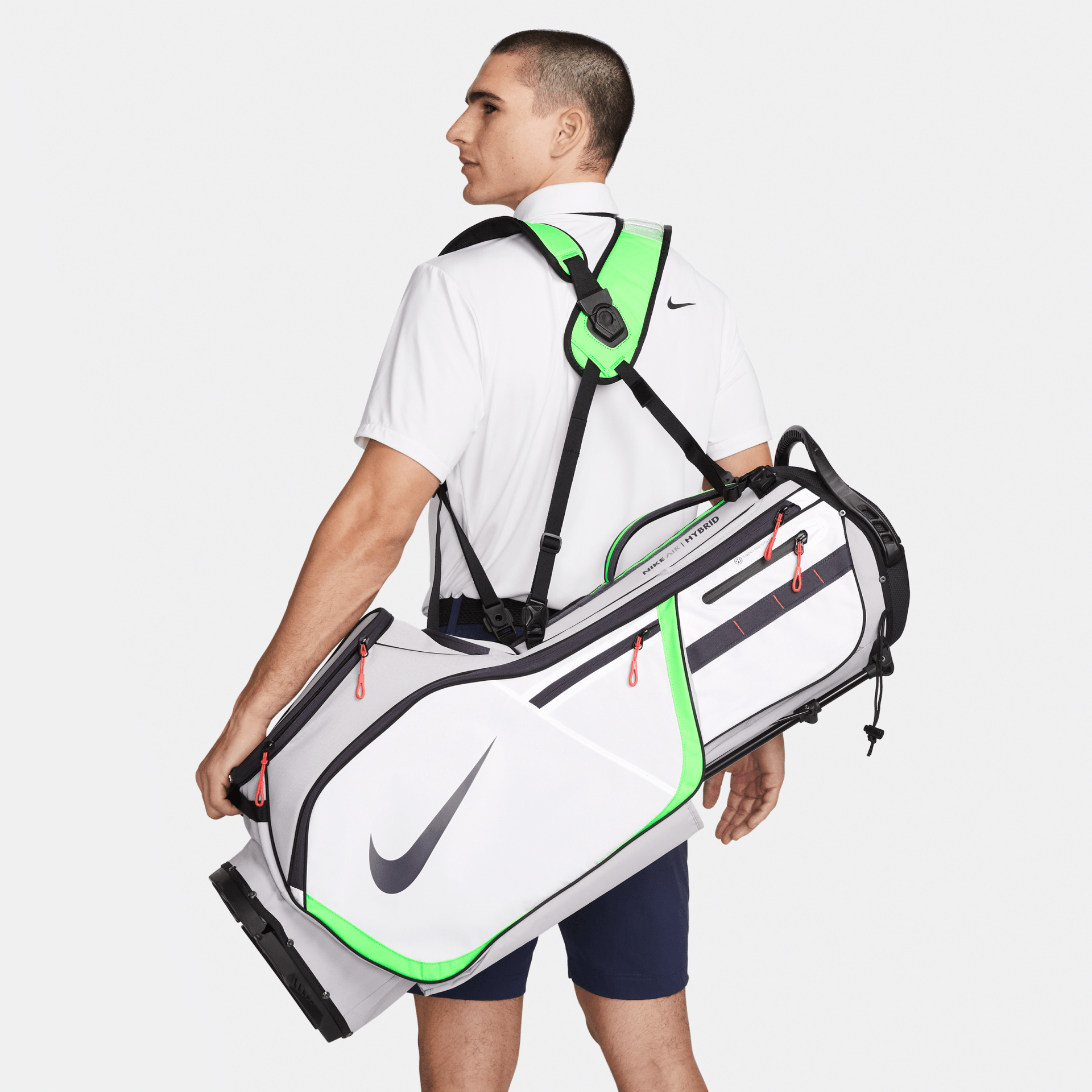 Nike Unisex Air Hybrid Energy Golf Bag in Grey, Size: One Size | N1009911-087