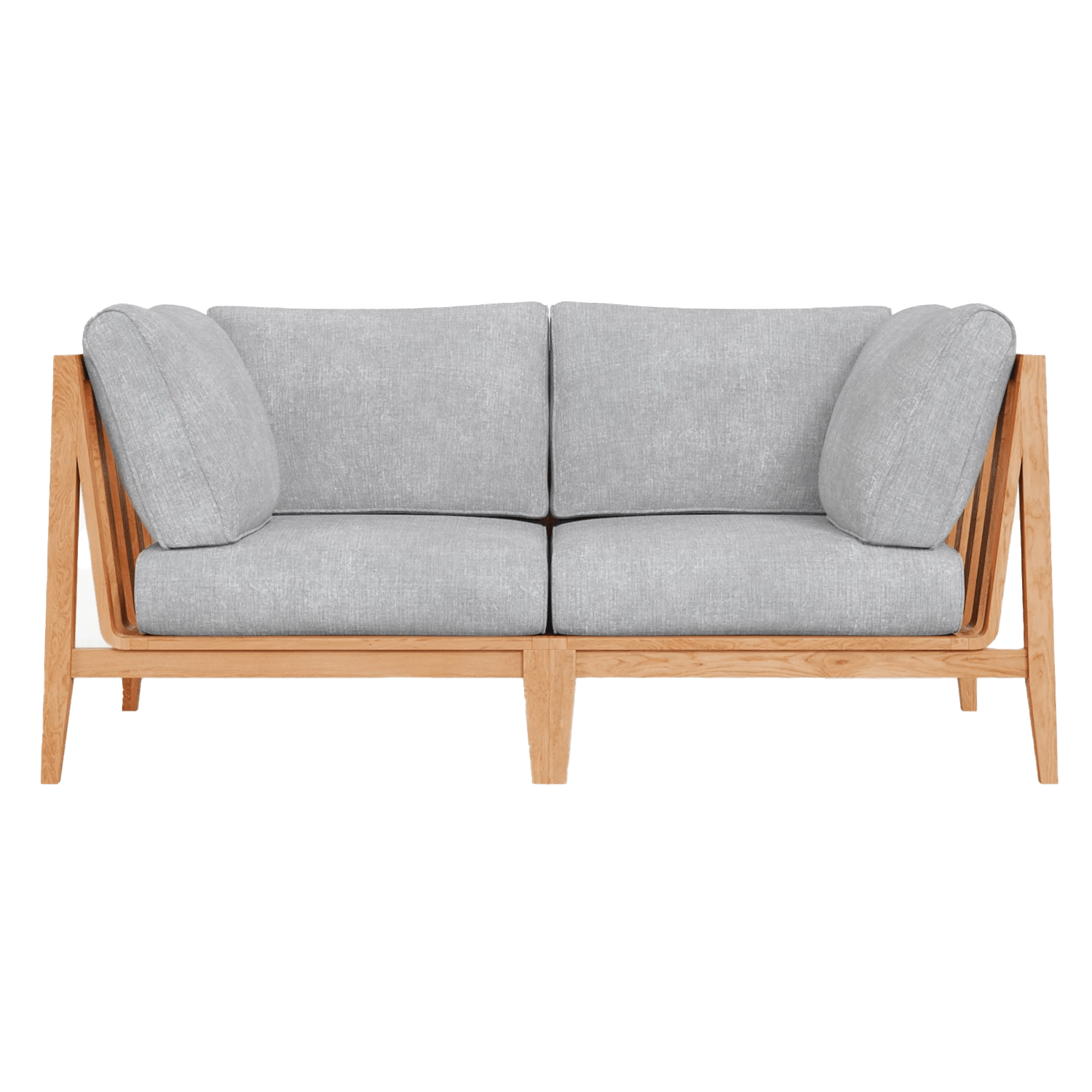 Teak Outdoor Loveseat