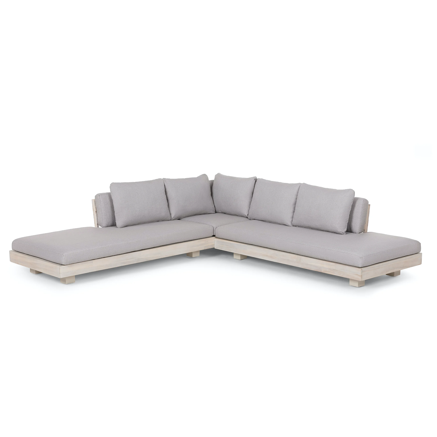 Lubek Beach Sand Low Corner Sectional
