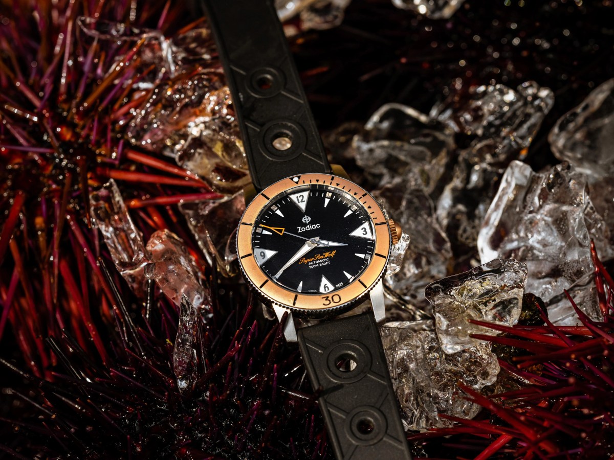 Zodiac and Huckberry Teamed Up on a Limited Edition Dive Watch
