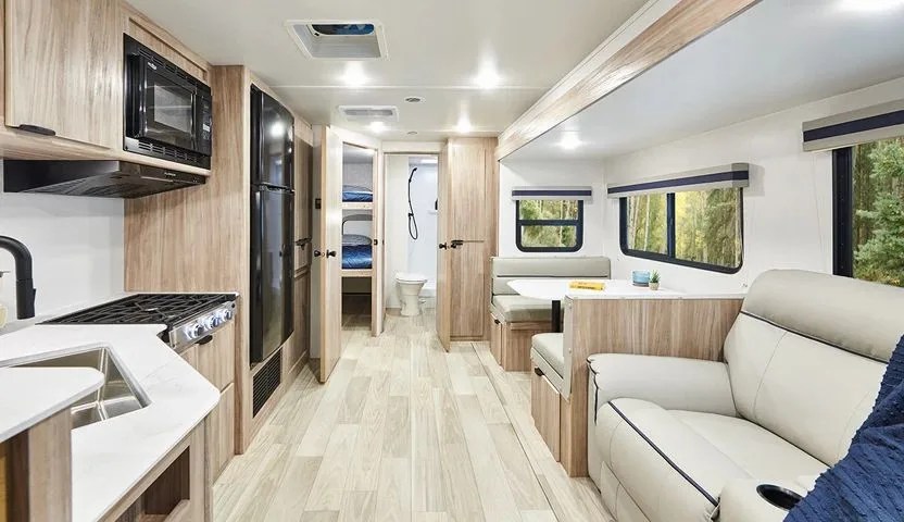 winnebago camping trailer interior
