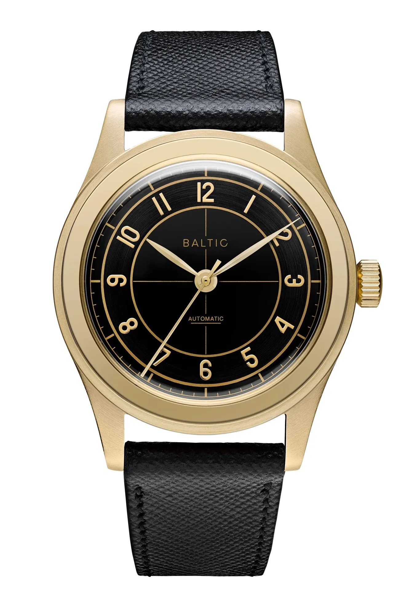 gold baltic dress watch