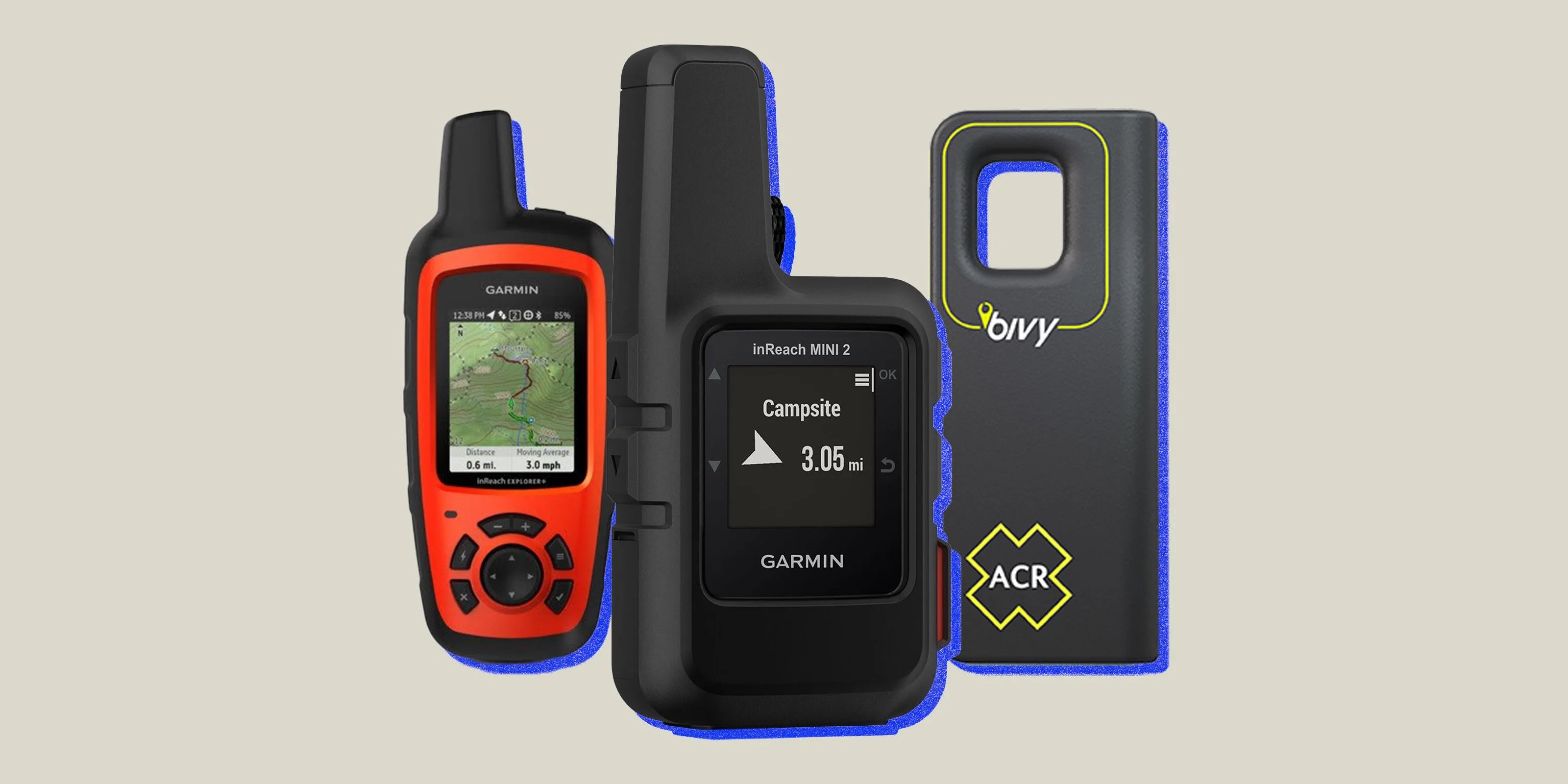 collage of 3 satellite communicators