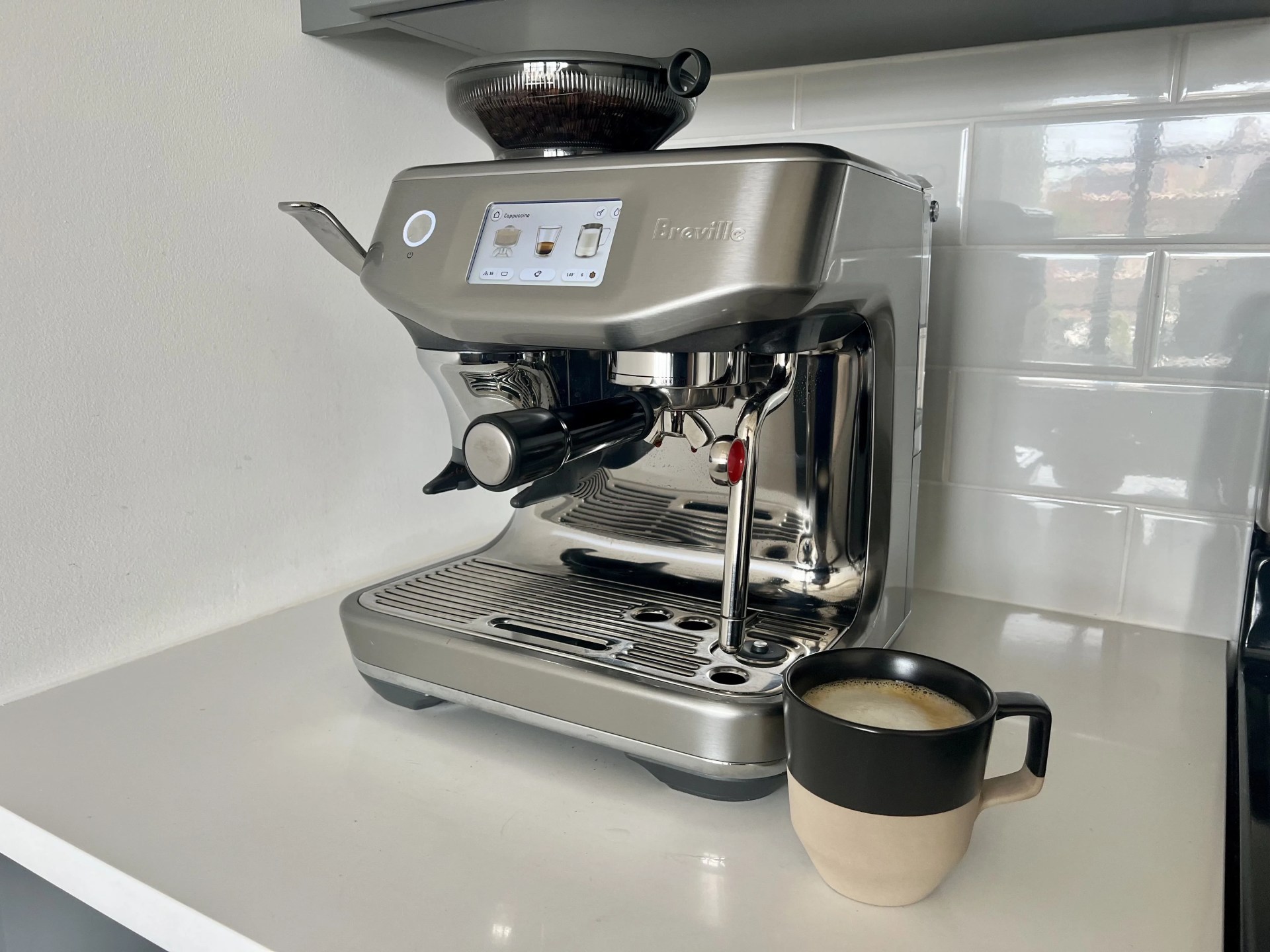 breville espresso machine and cappuccino