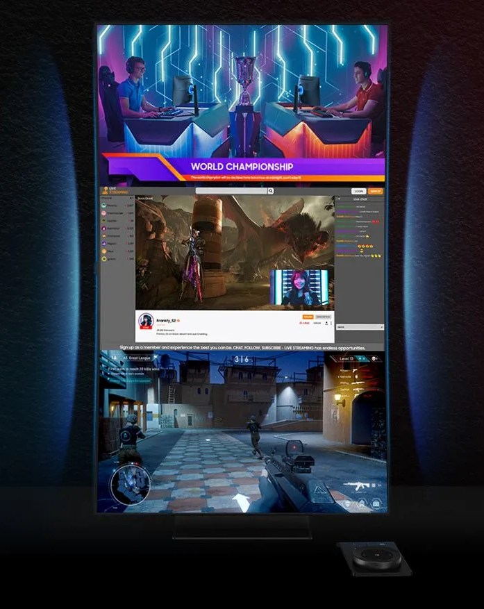 samsung dual uhd gaming monitor odyssey neo g9