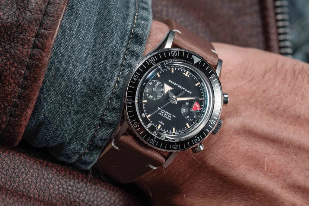 a man wearing a watch