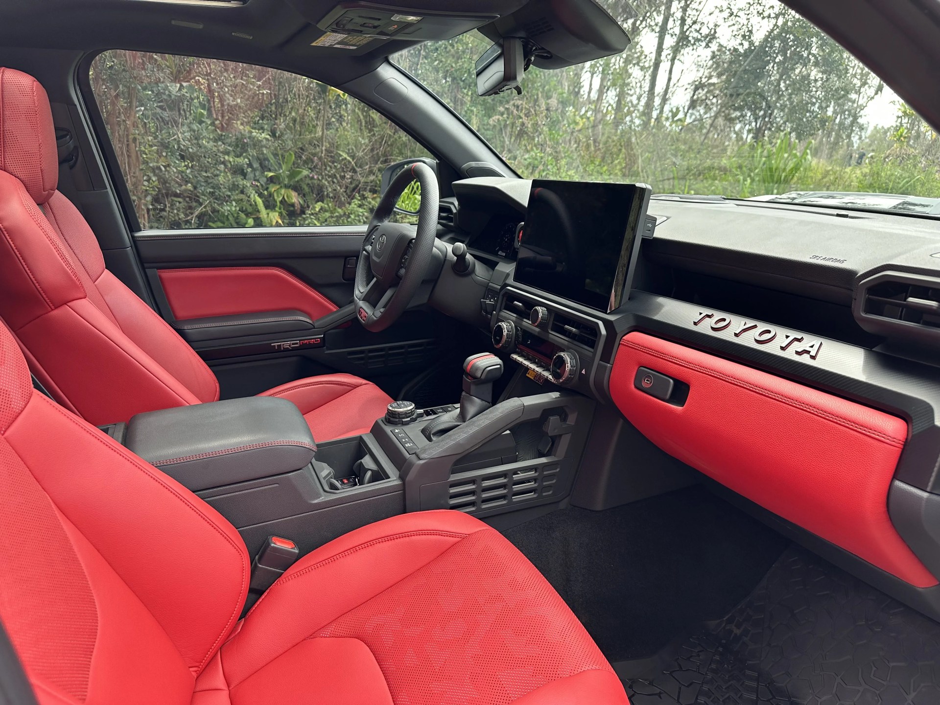 toyota tacoma trd pro interior