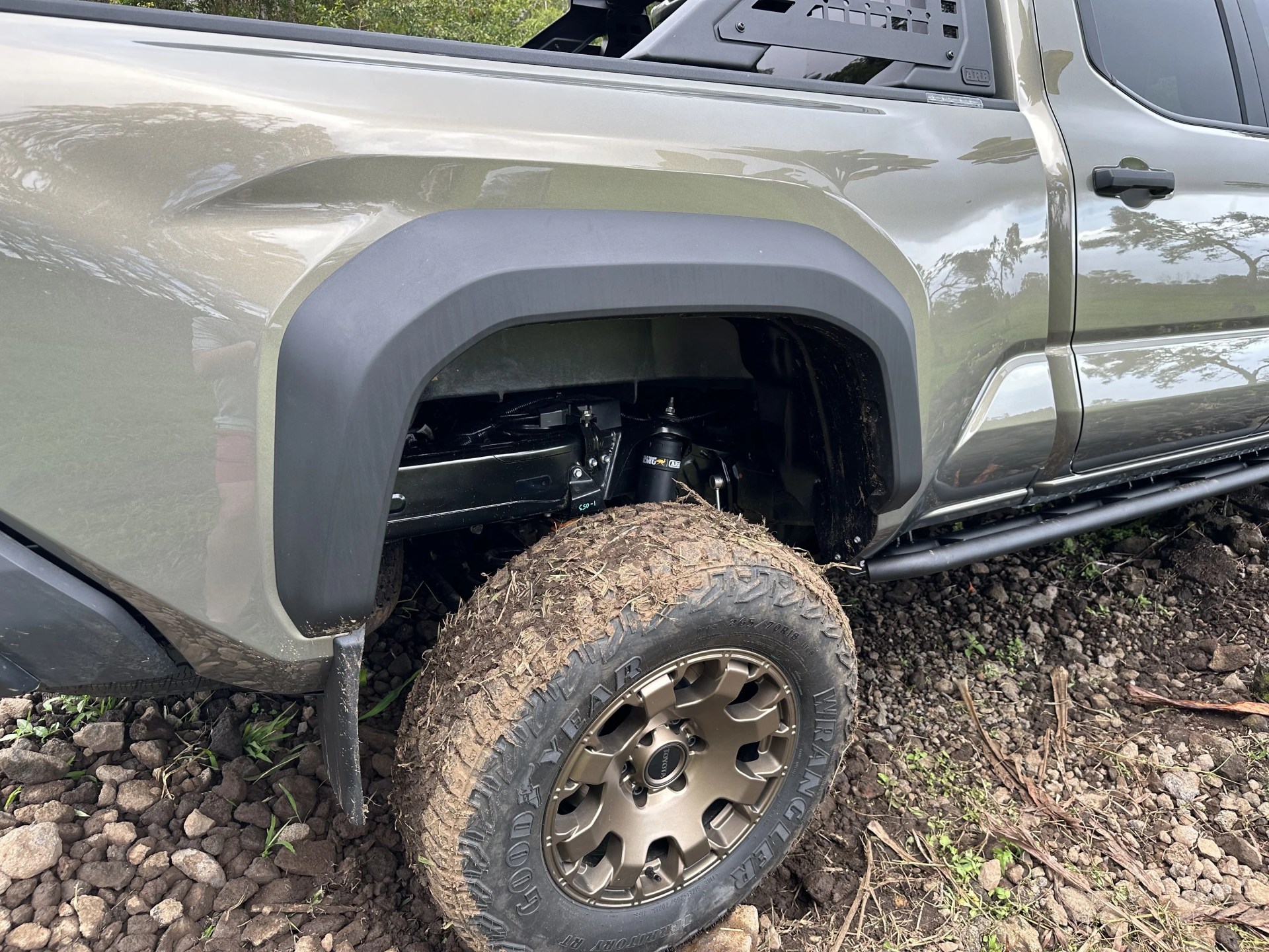 toyota tacoma trailhunter suspension
