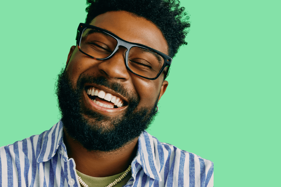 person wearing pair eyewear glasses