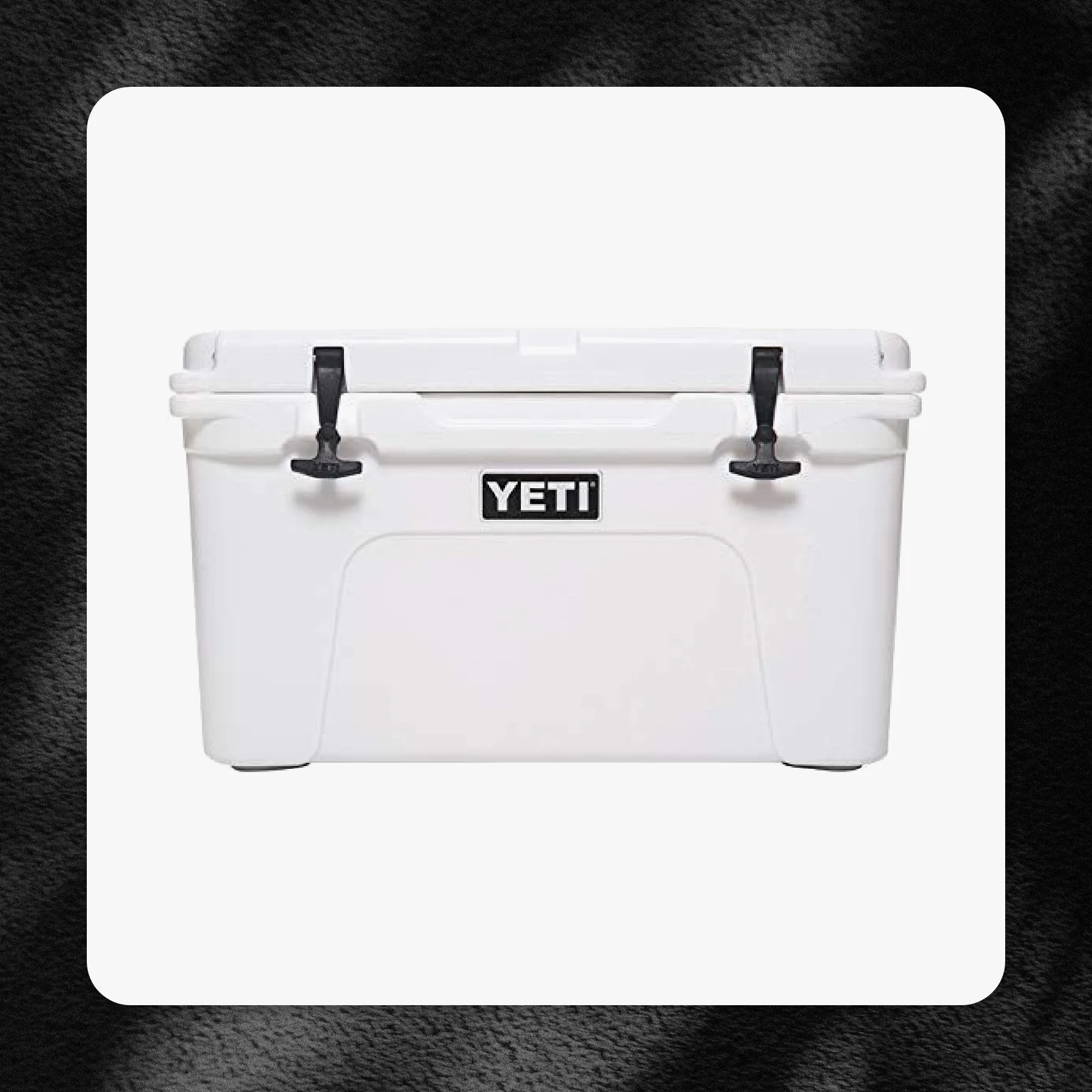 white yeti tundra cooler