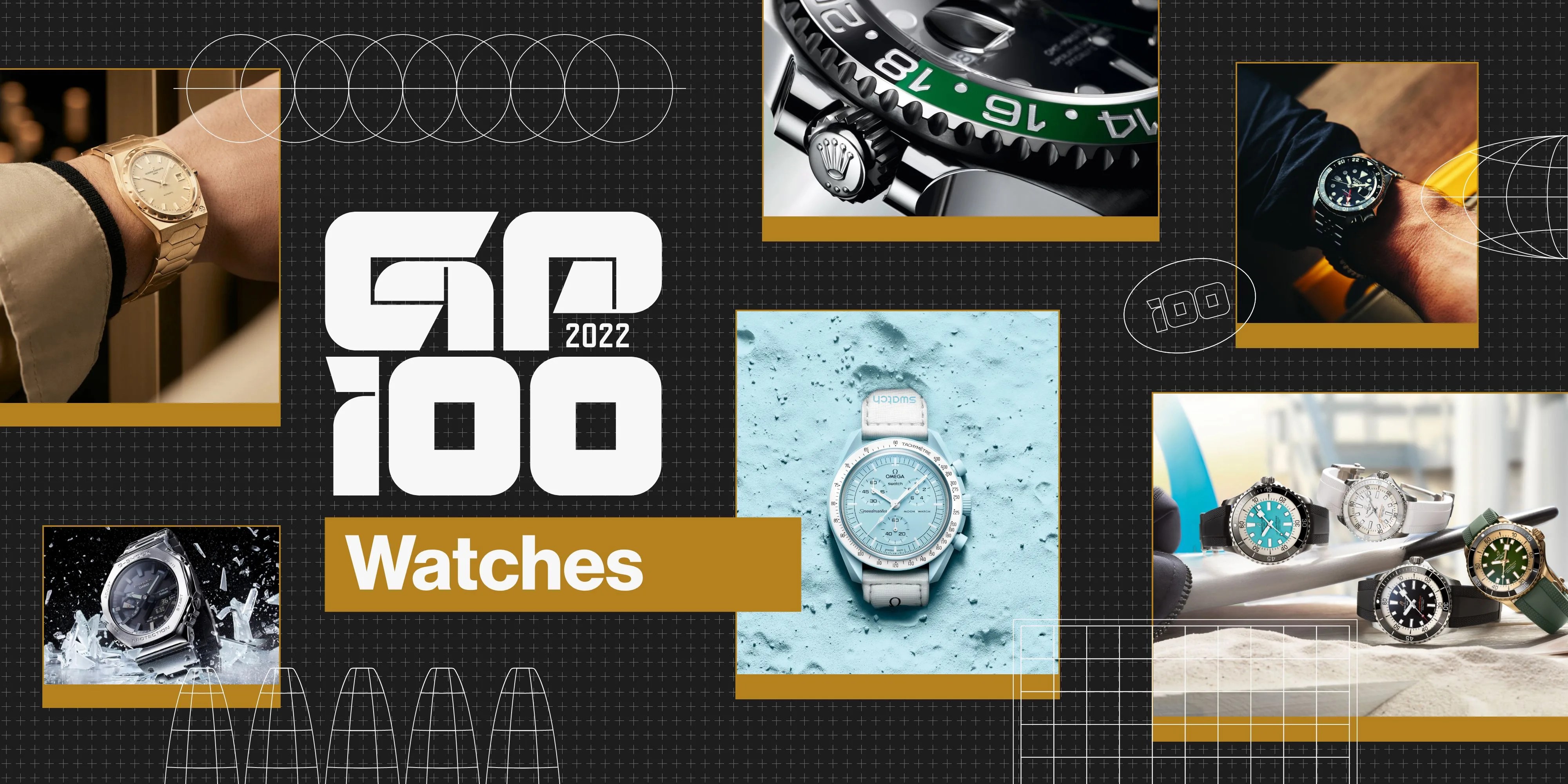 gp100 watches section header