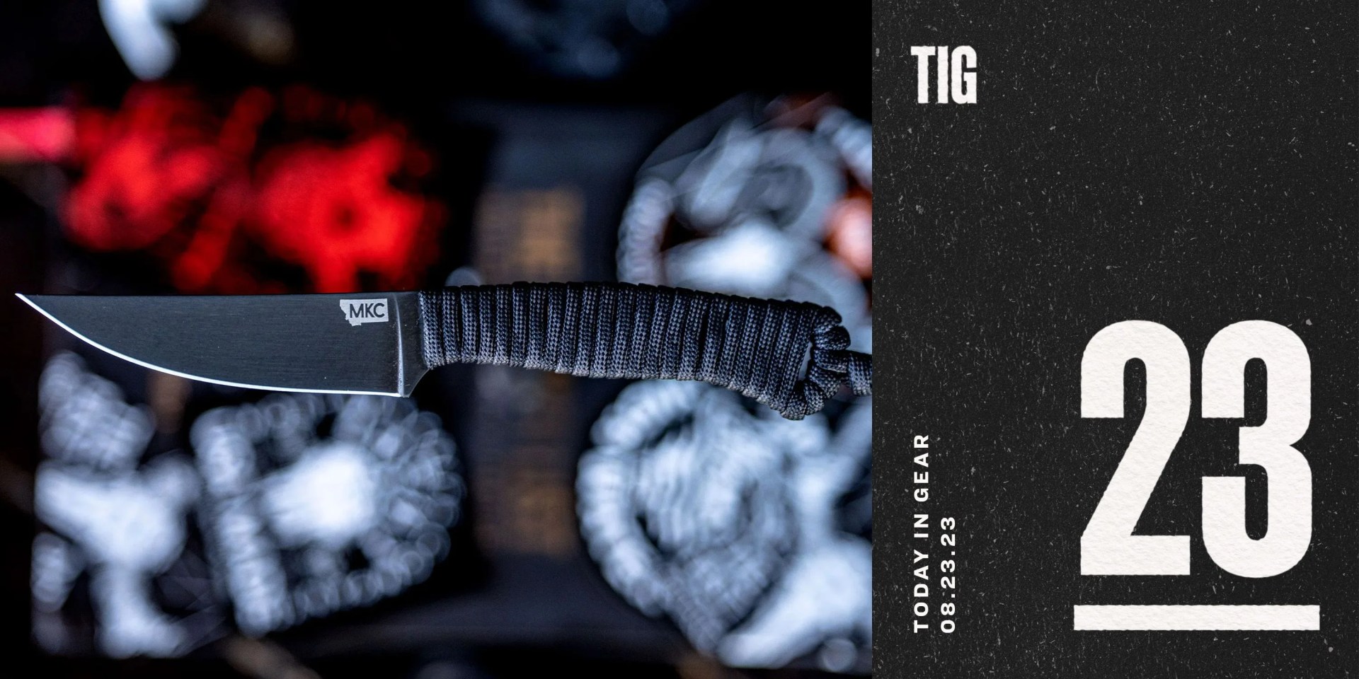 today in gear august 23 2023 montana knife company the speedgoat fixed blade