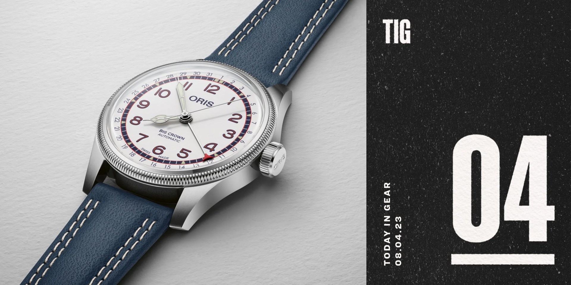 today in gear august 4 2023 oris hank aaron limited edition watch