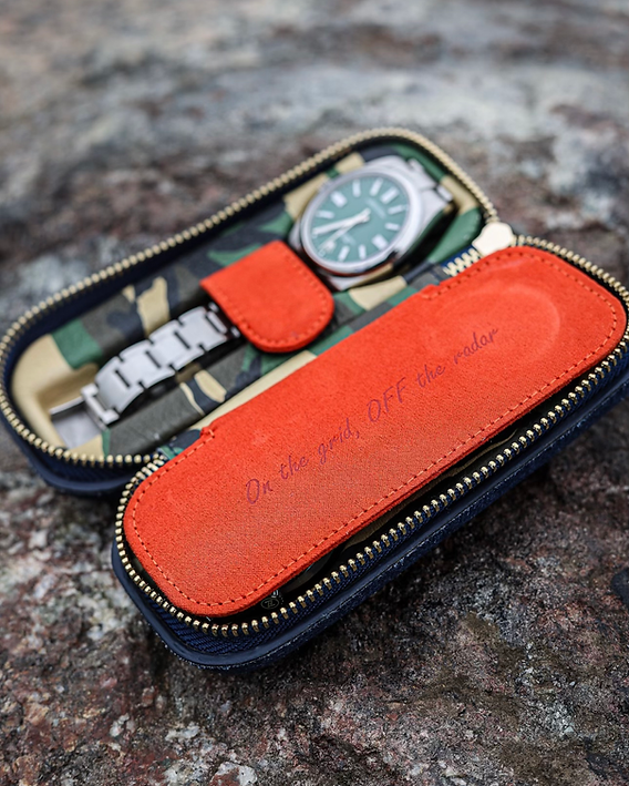 wrist check pod the shuttle travel case wcp x wolf collab