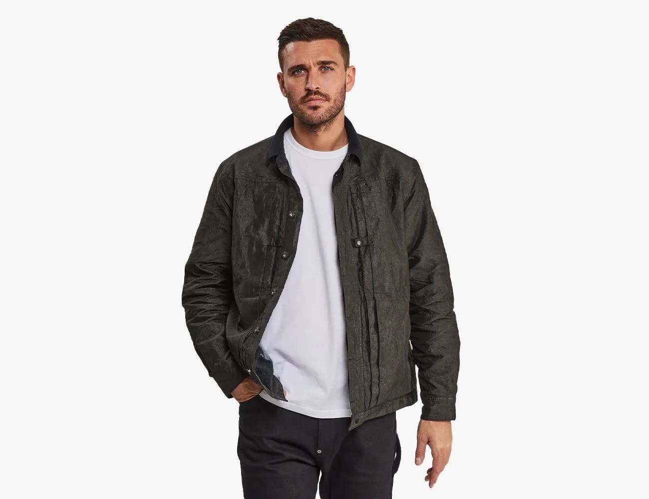 a man wearing a jacket