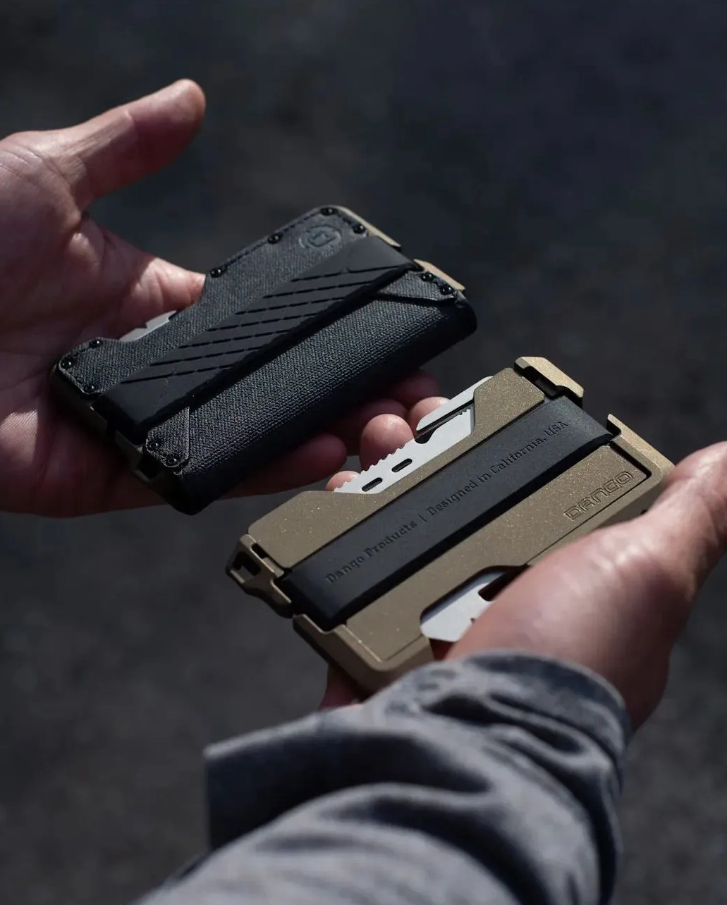 dango products t01 spec ops utility wallet in burnt bronze