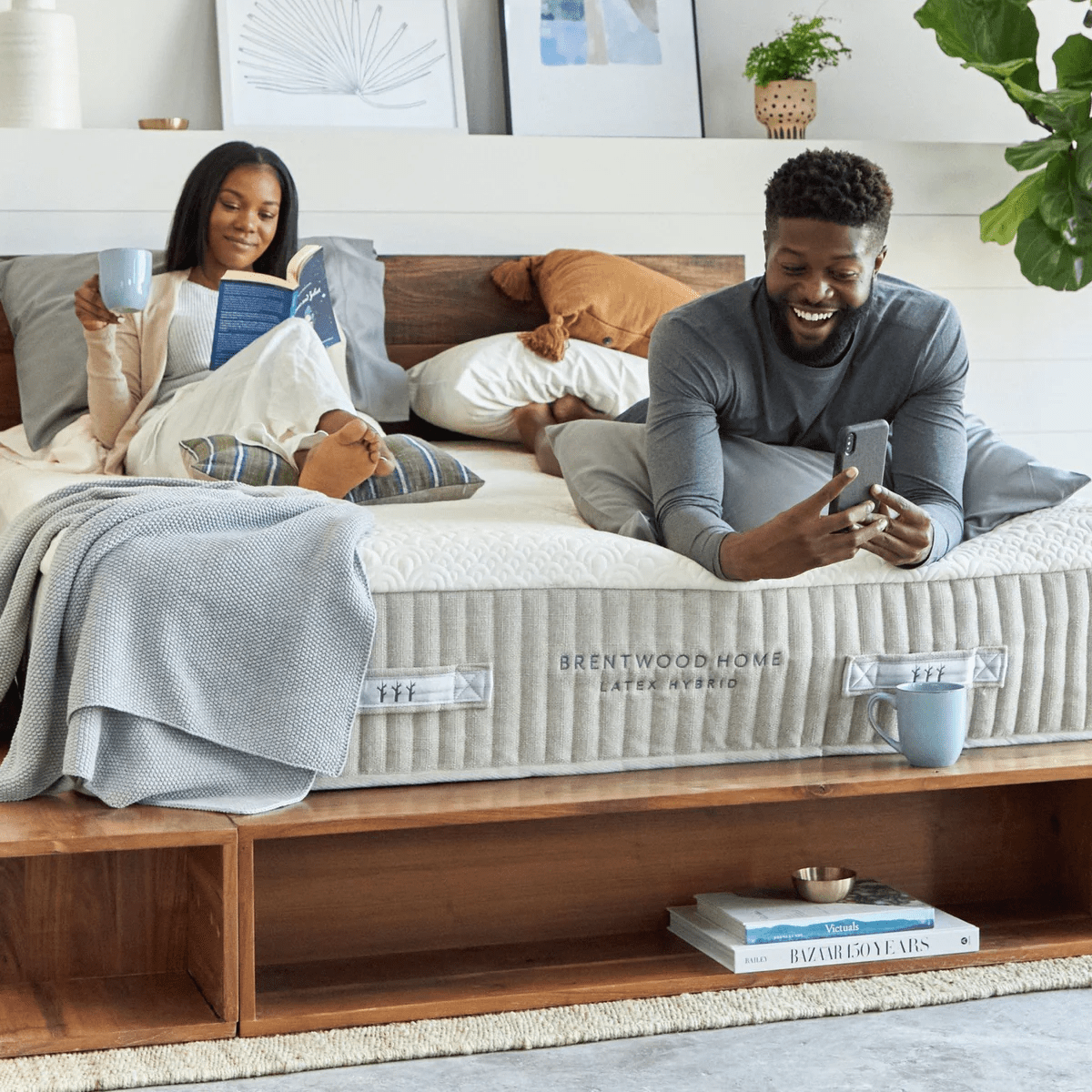 couple on brentwood home mattress