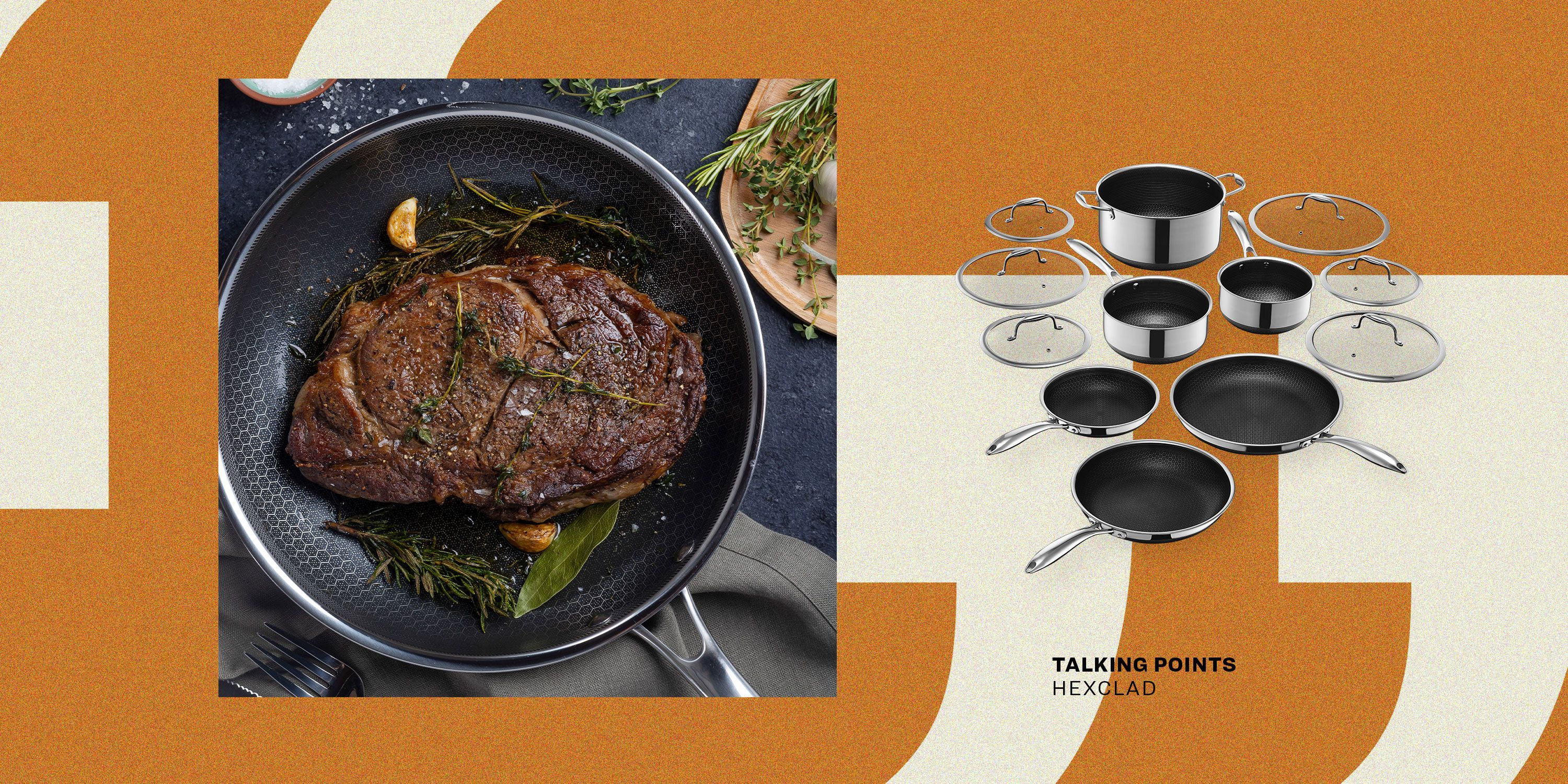 talking points hex clad pans
