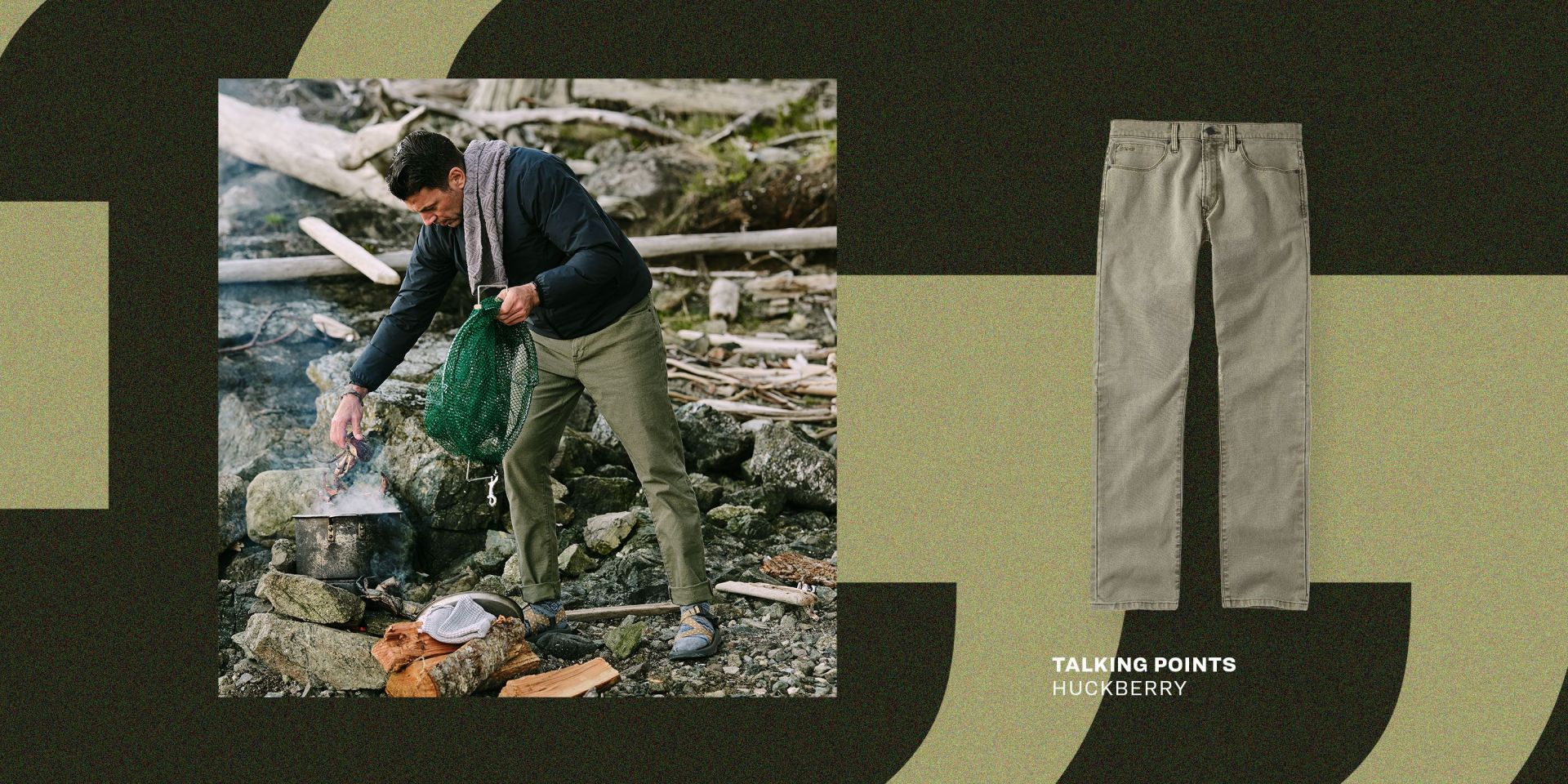 talking points man wearing work pants from huckleberry