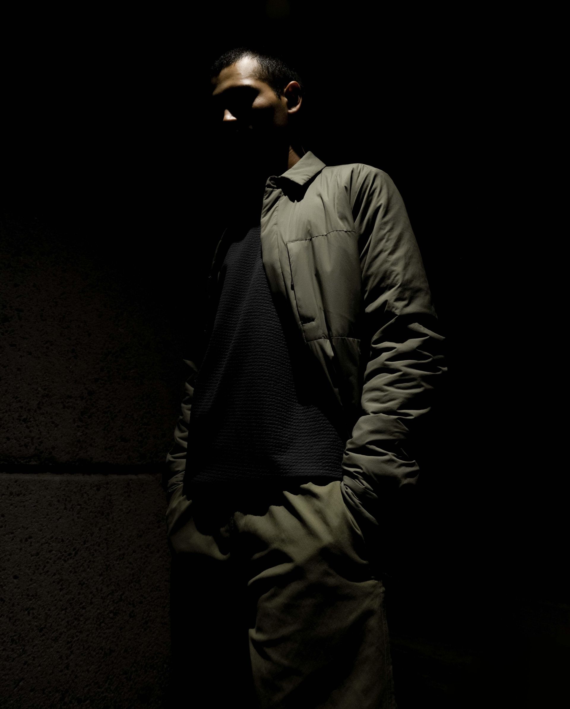 man wearing maap collection