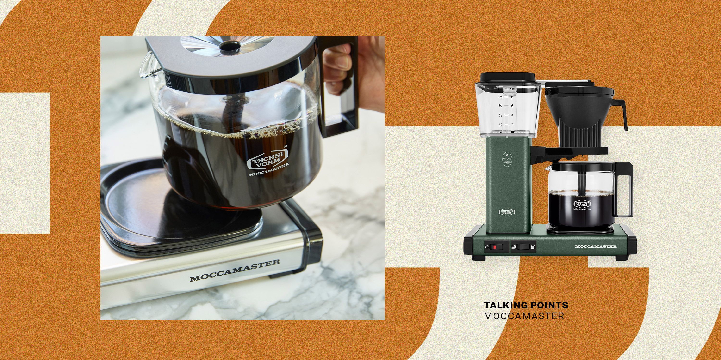 talking points moccamaster coffee machine