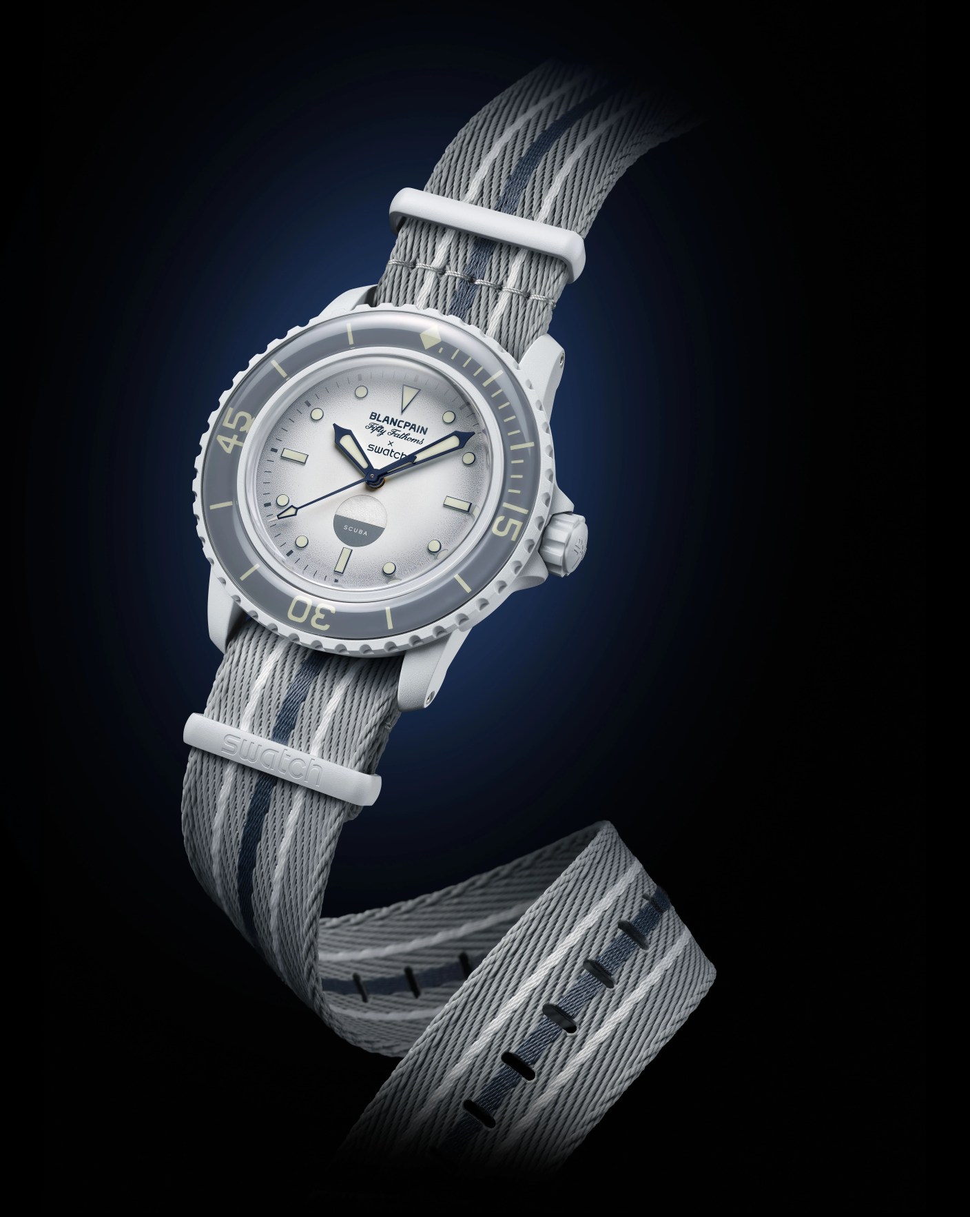 swatch blancpain scuba fifty fathoms