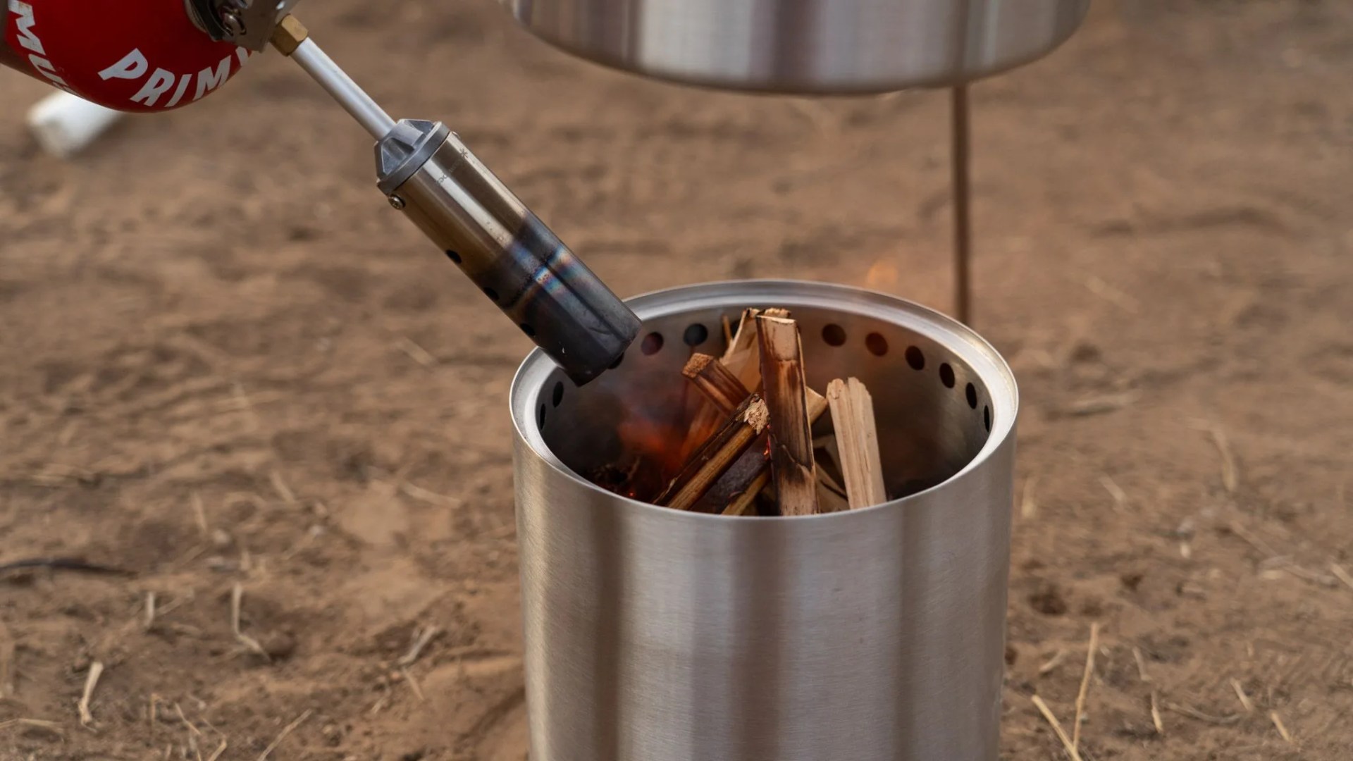 snow peak folding torch
