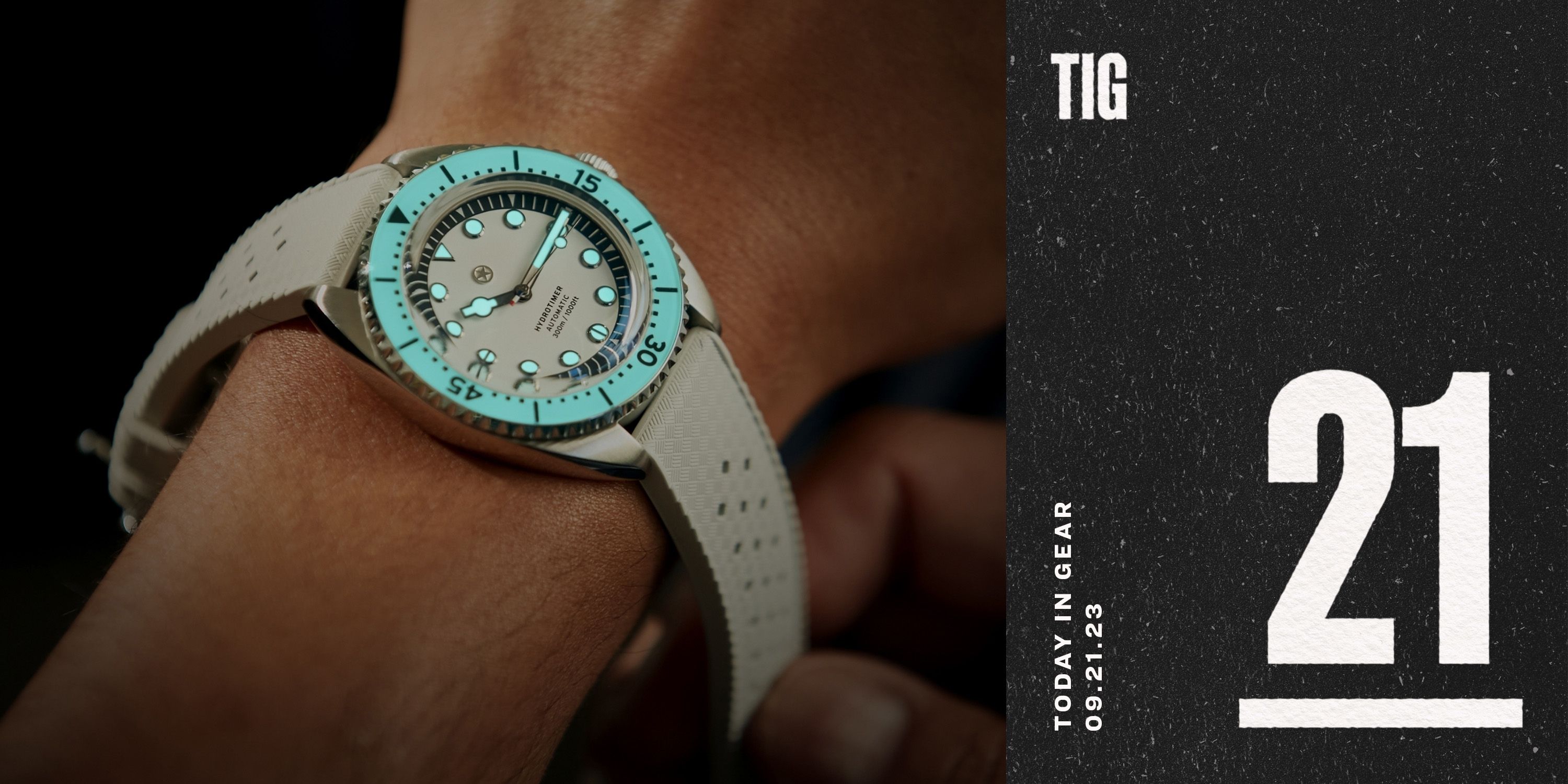 today in gear september 21 2023 jack mason hydro timer watch
