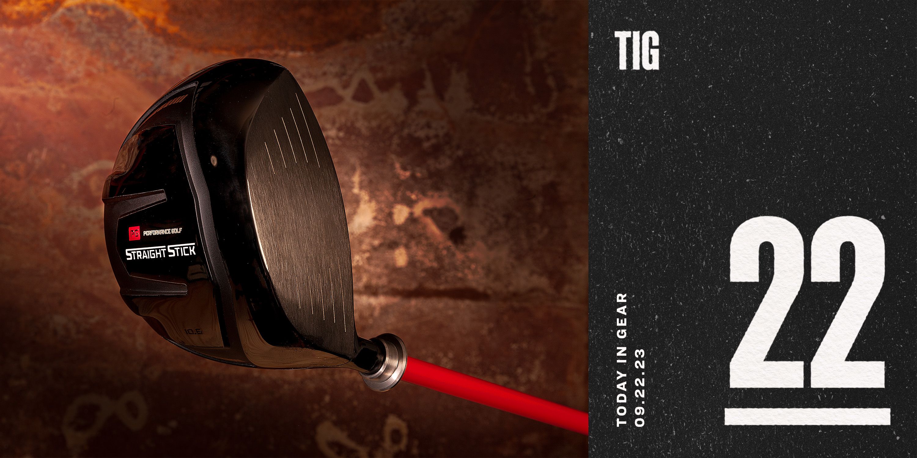 today in gear september 22 2023 performance golf the straight stick with driver