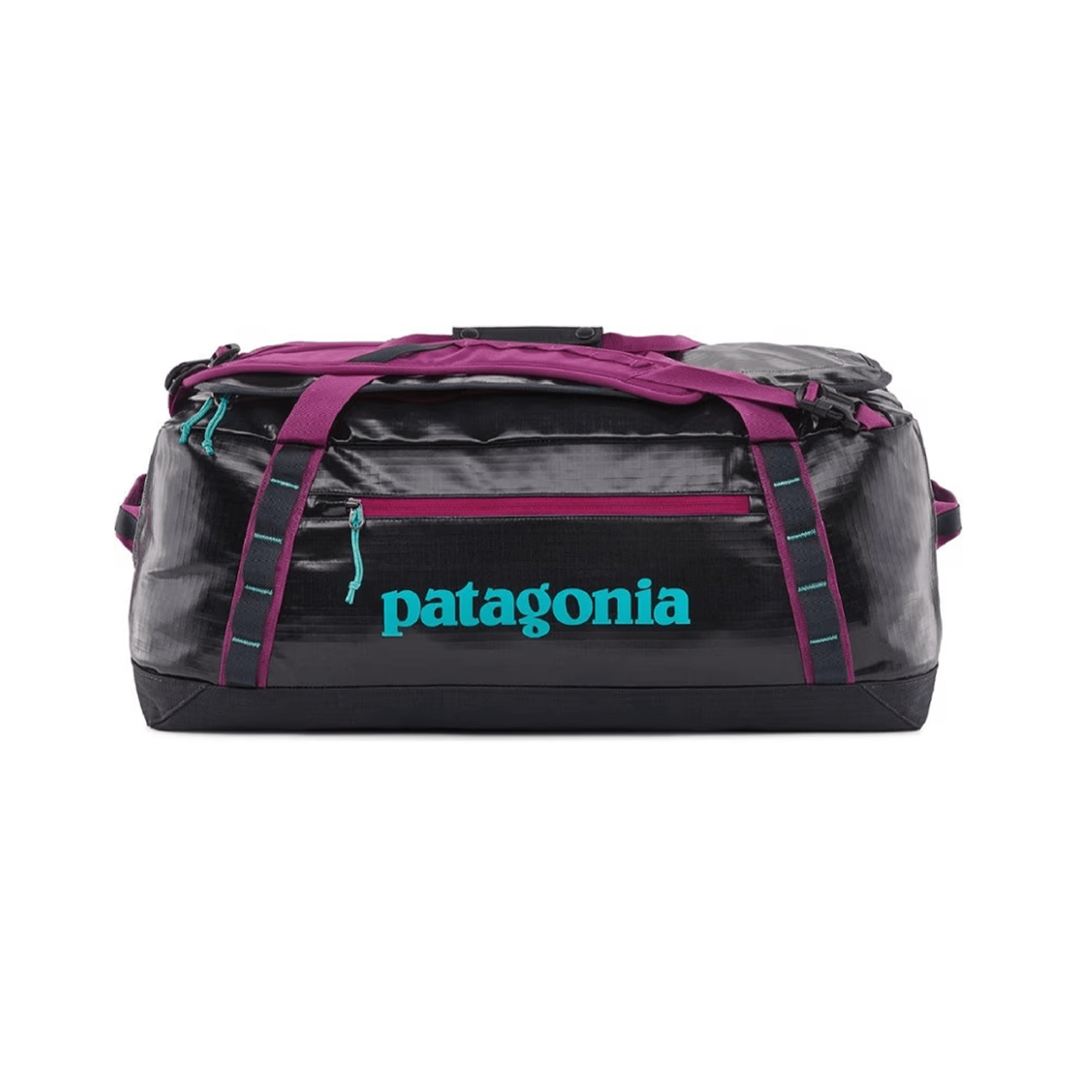 a pink and purple backpack