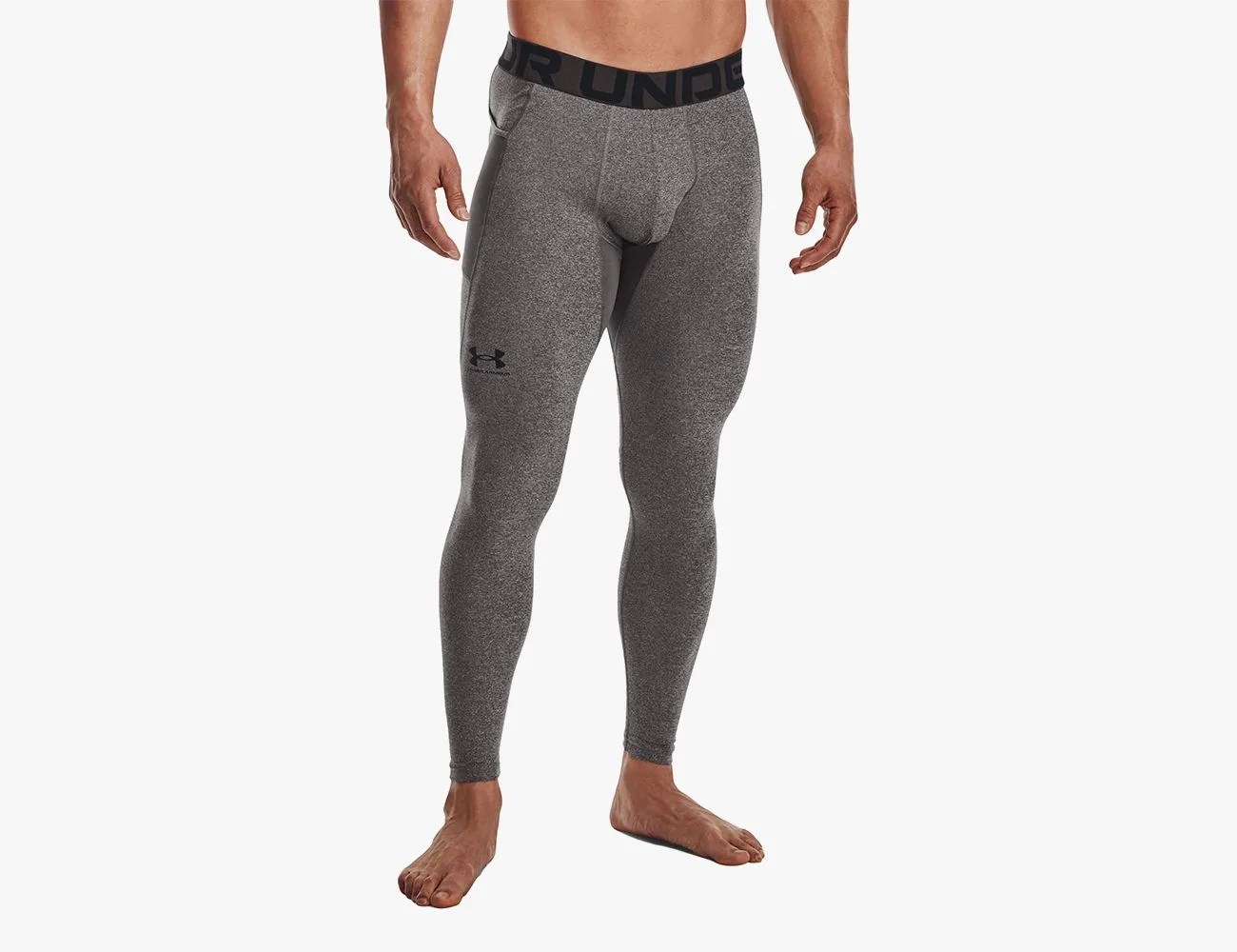 a man wearing leggings