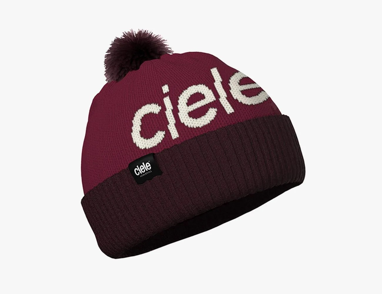 a red hat with a white background