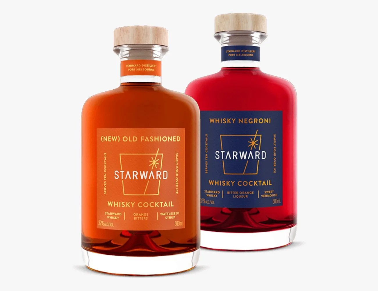 a couple of bottles of alcohol