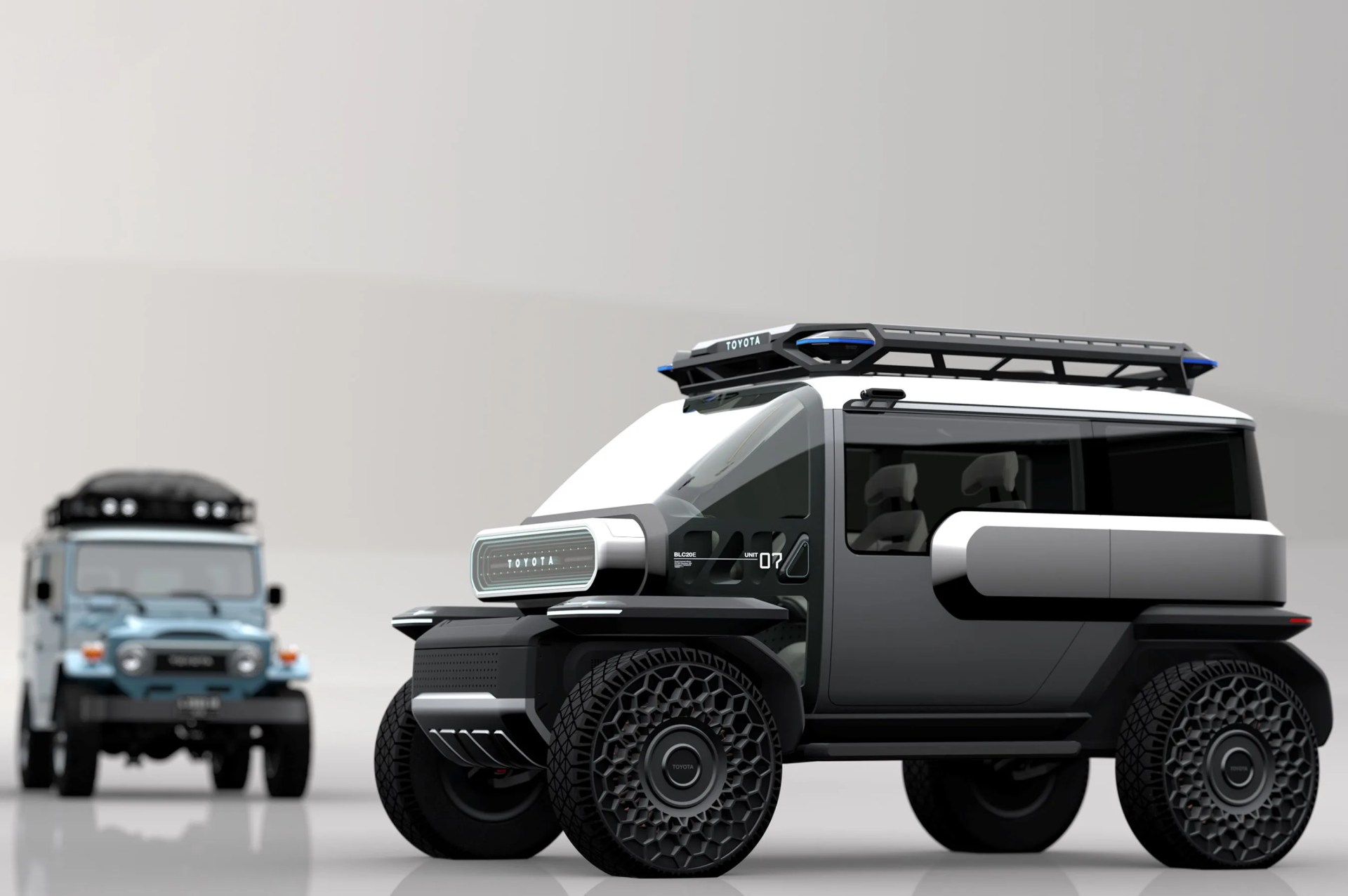 toyota concept with toyota fj40