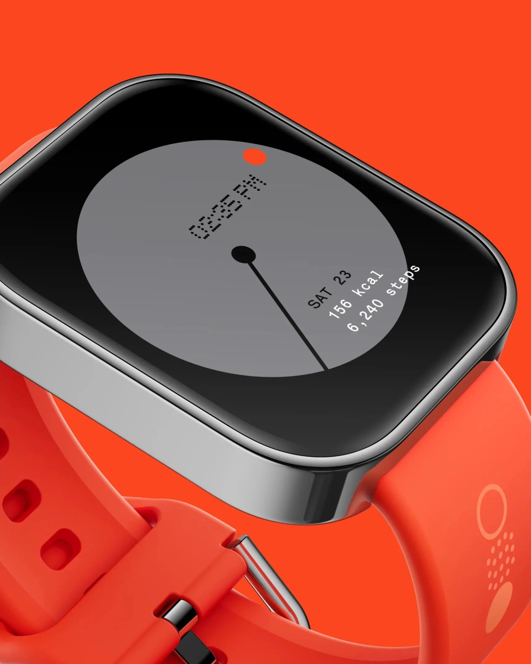 cmf by nothing a red and black wrist watch