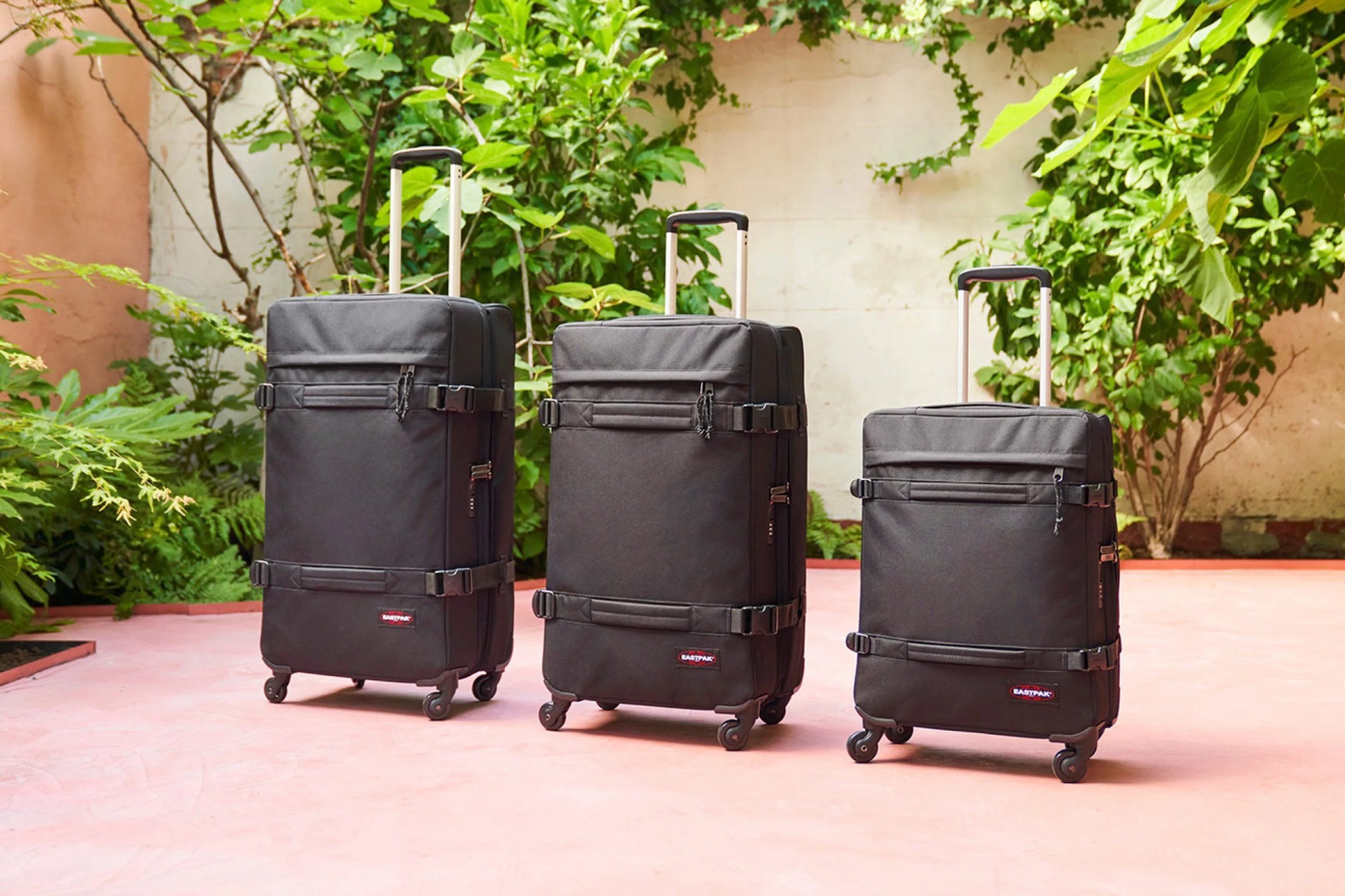 talking points eastpak transit r suitcase