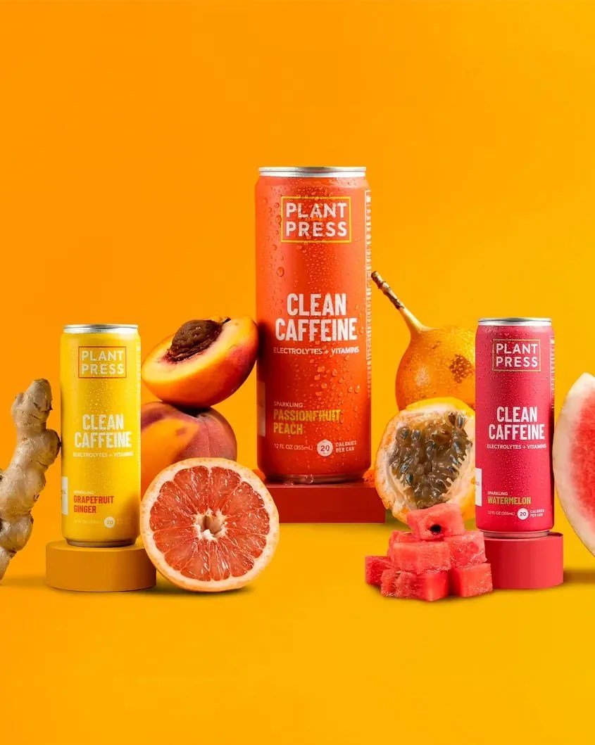 plant press clean caffeine