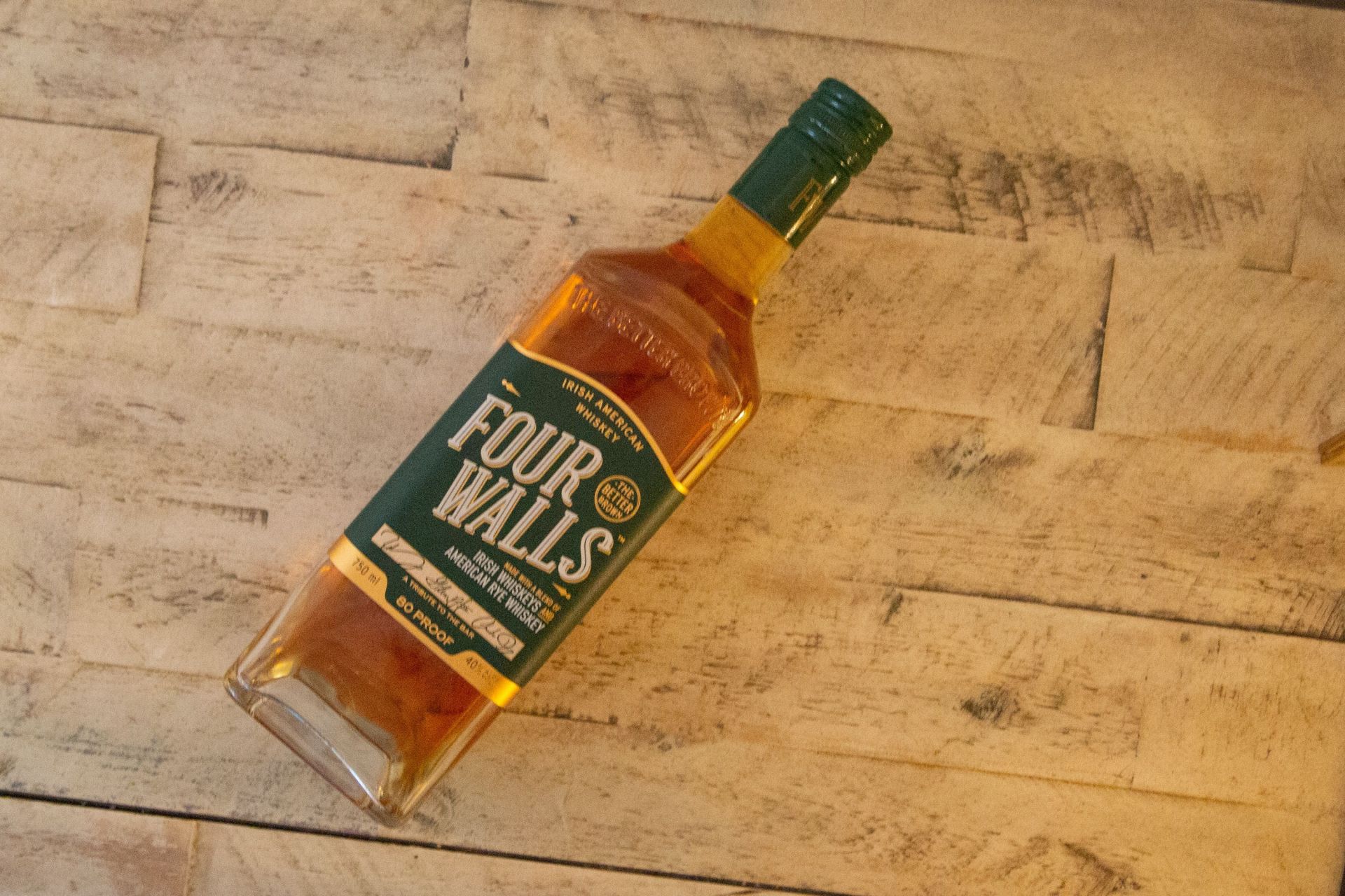 four walls irish american whiskey