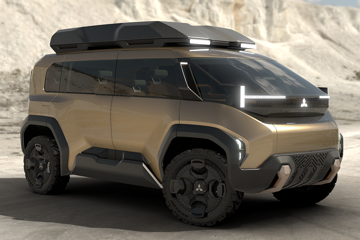 mitsubishi van concept