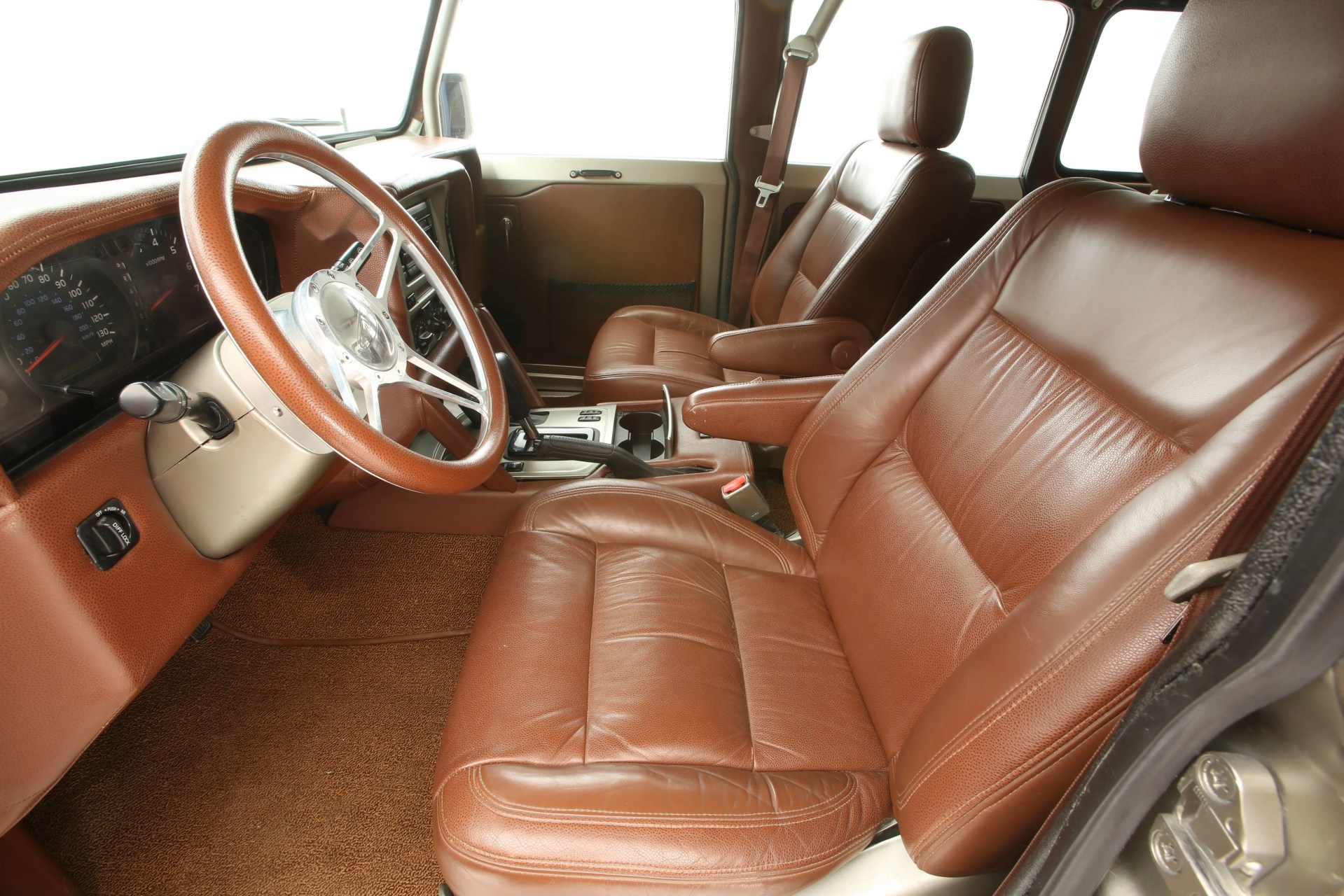 toyota land cruiser concept leather interior