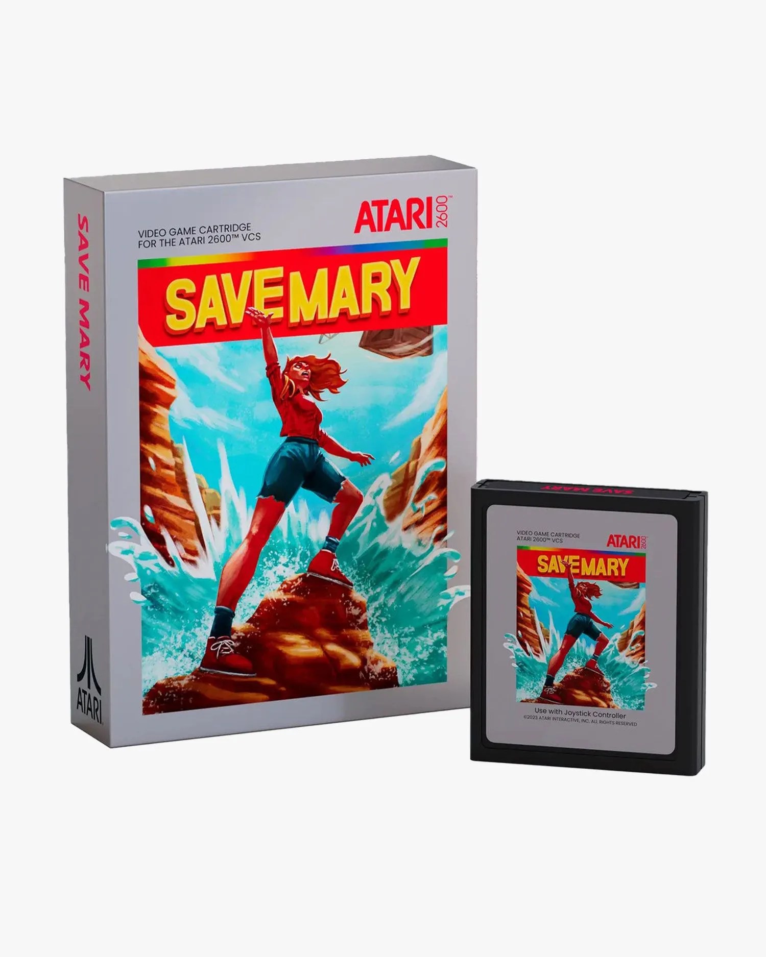 atari save mary in a video game case