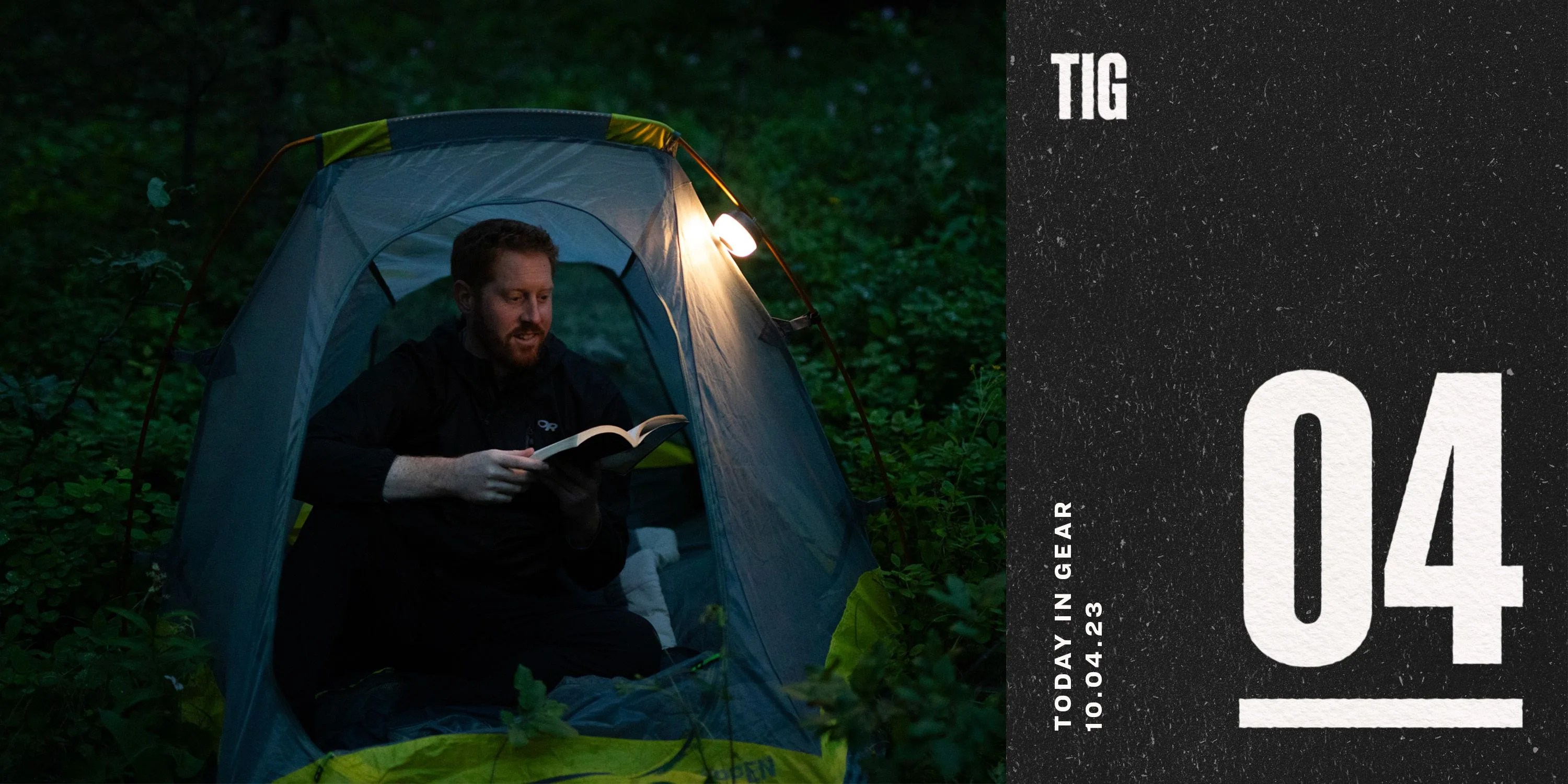 today in gear october 4 2023 man using biolite new alpenglow mini