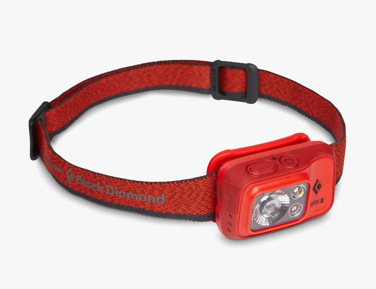 a red headlamp