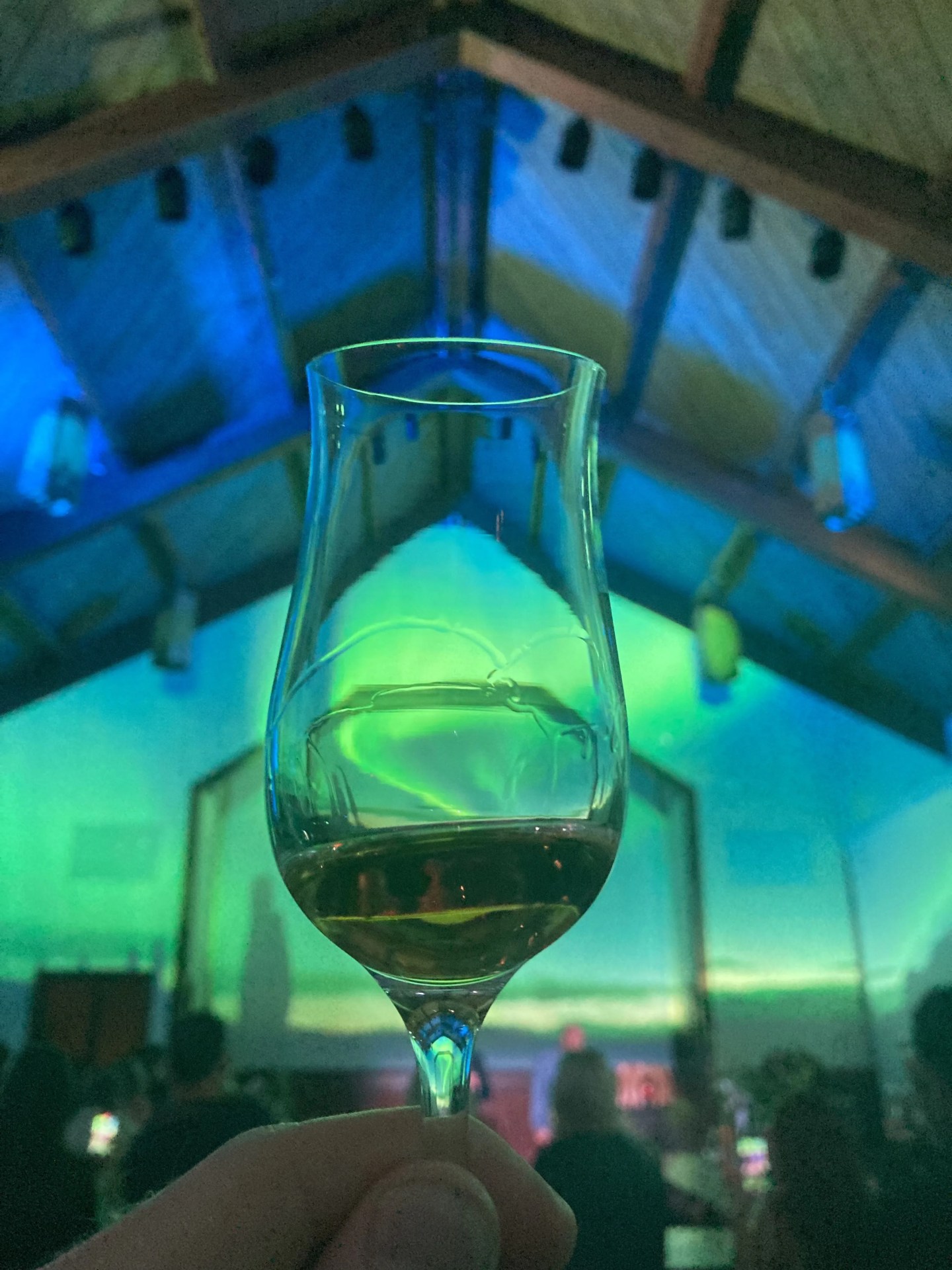 a glass of scotch