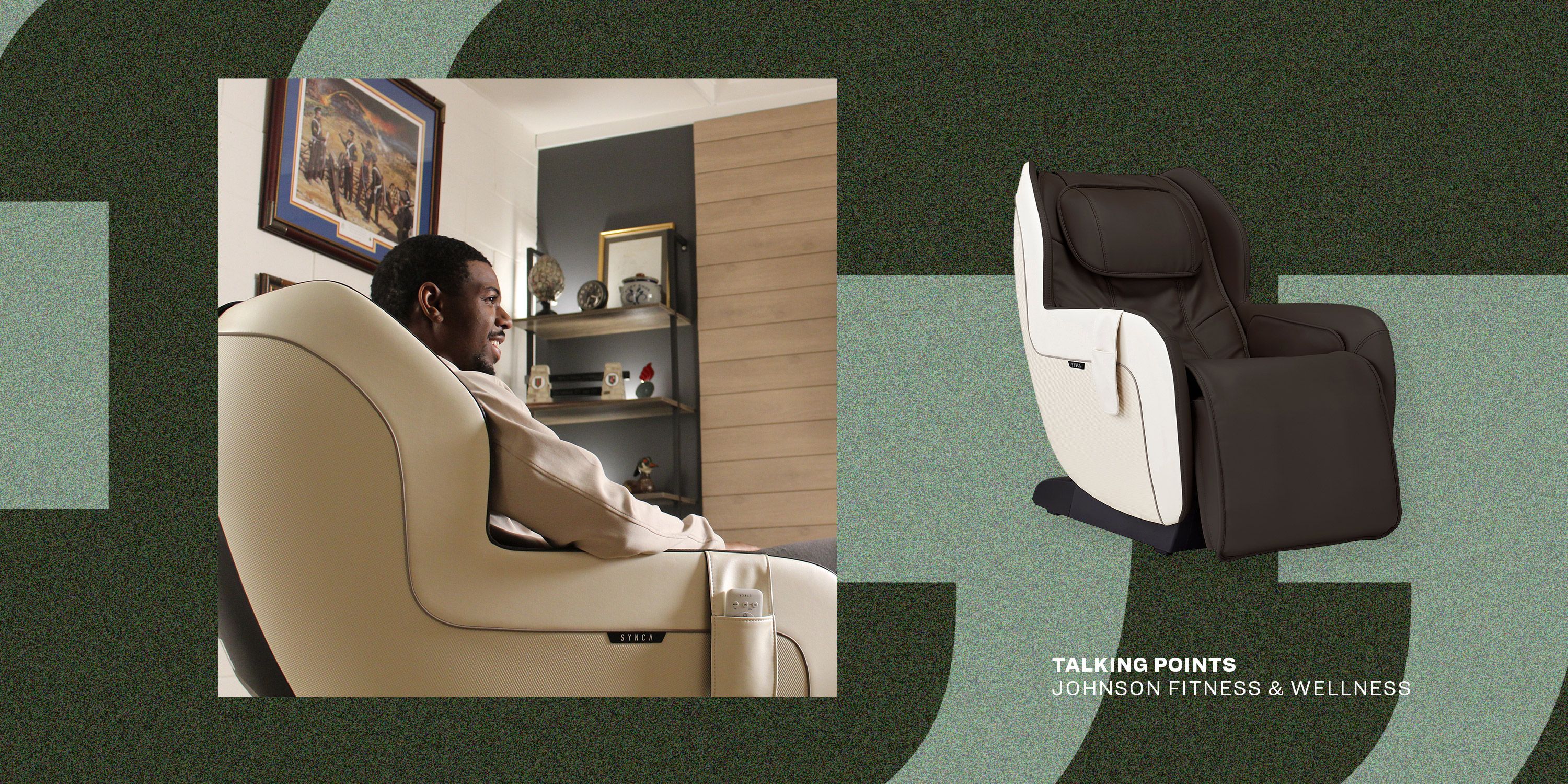 talking points johnson fitness and wellness man sitting in massage chair